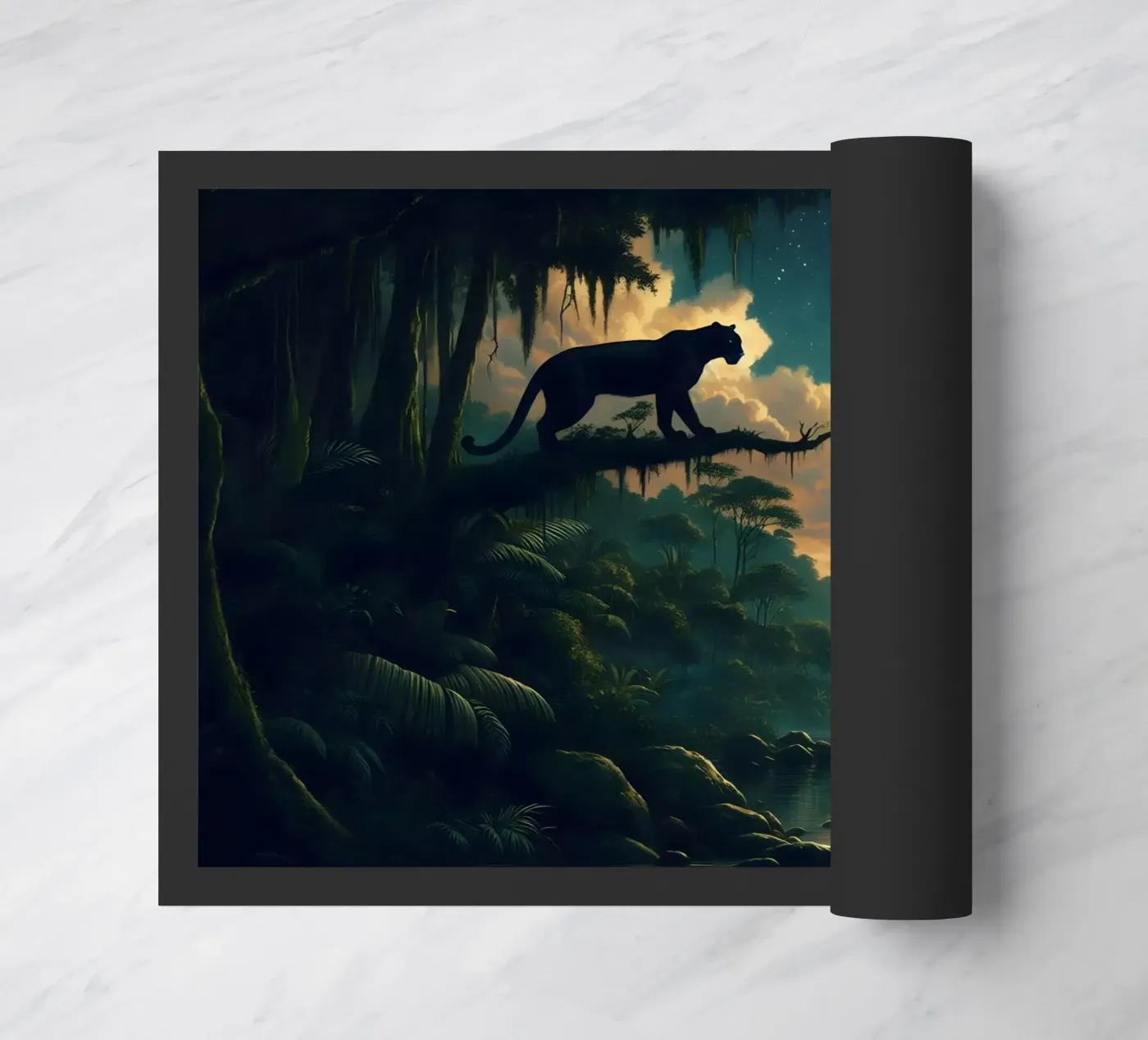 PANTHERE NOIRE zerbino da RUBIANT ART