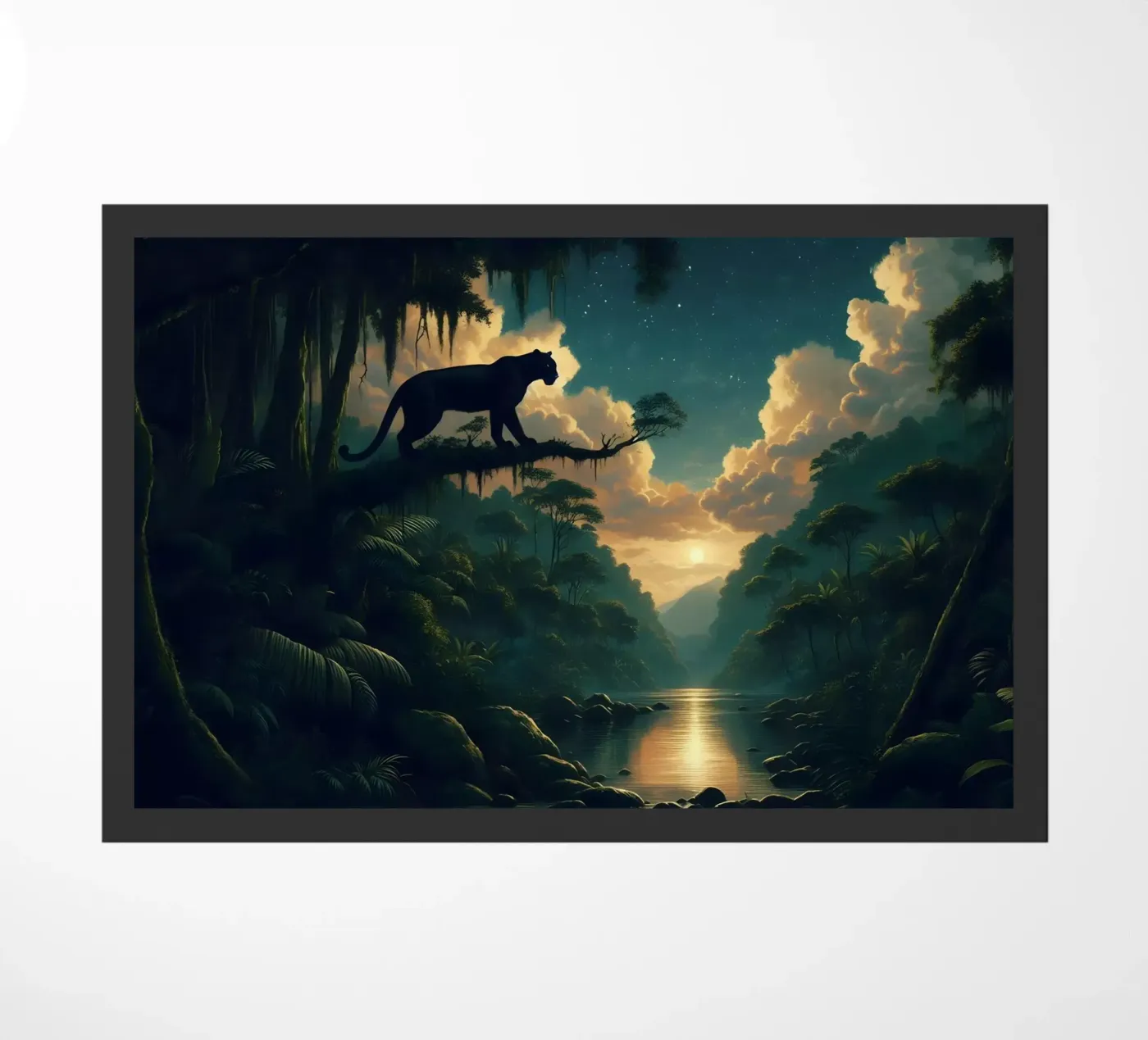 PANTHERE NOIRE zerbino da RUBIANT ART