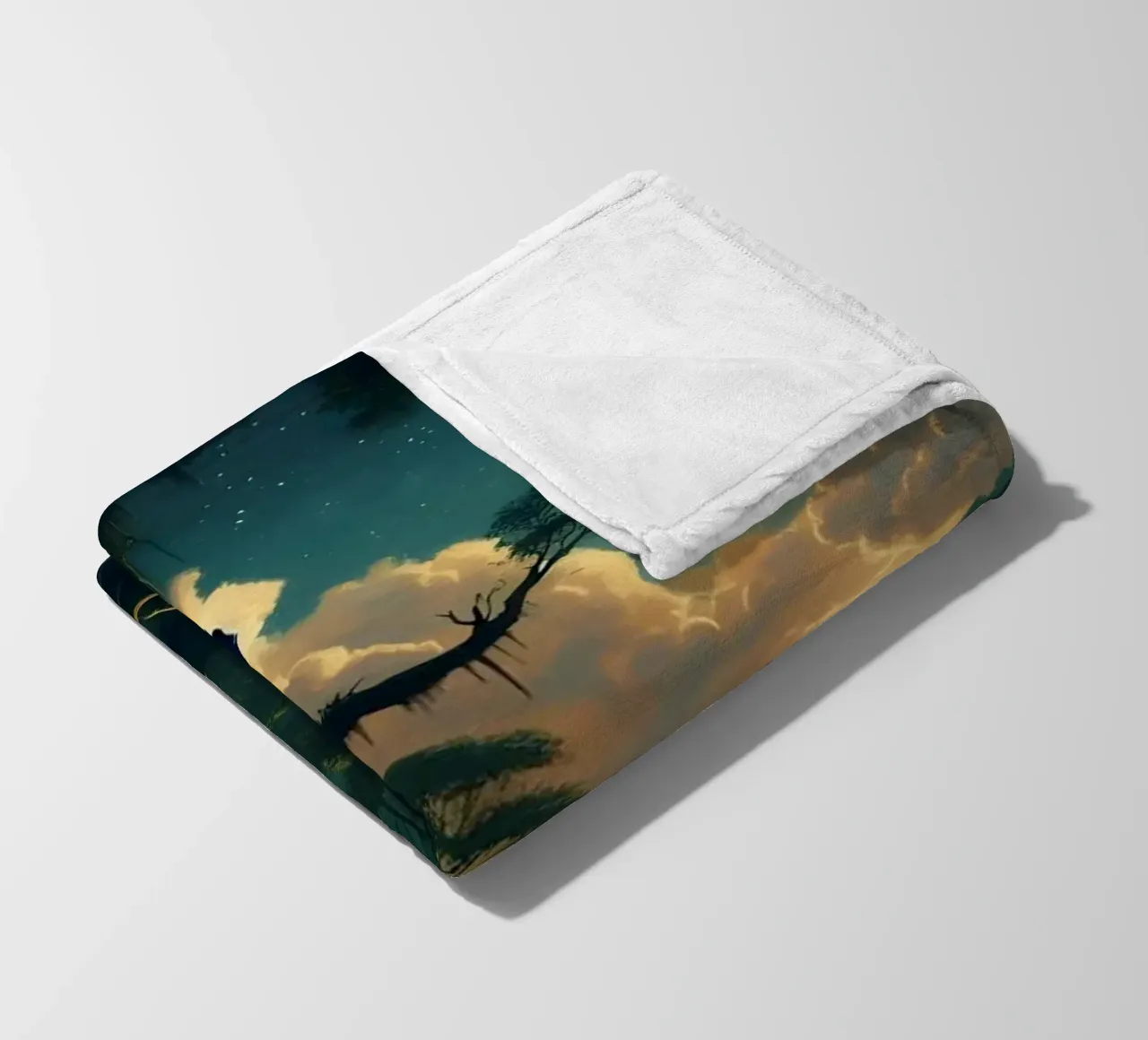 PANTHERE NOIRE coperta in pile da RUBIANT ART