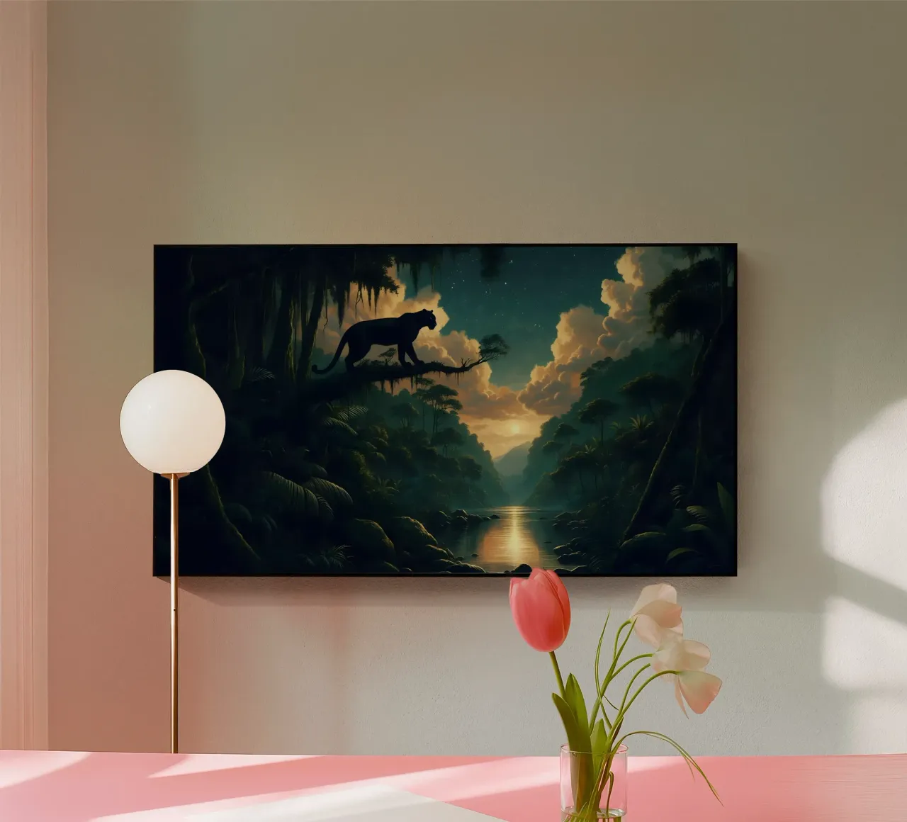 PANTHERE NOIRE plexiglass da RUBIANT ART