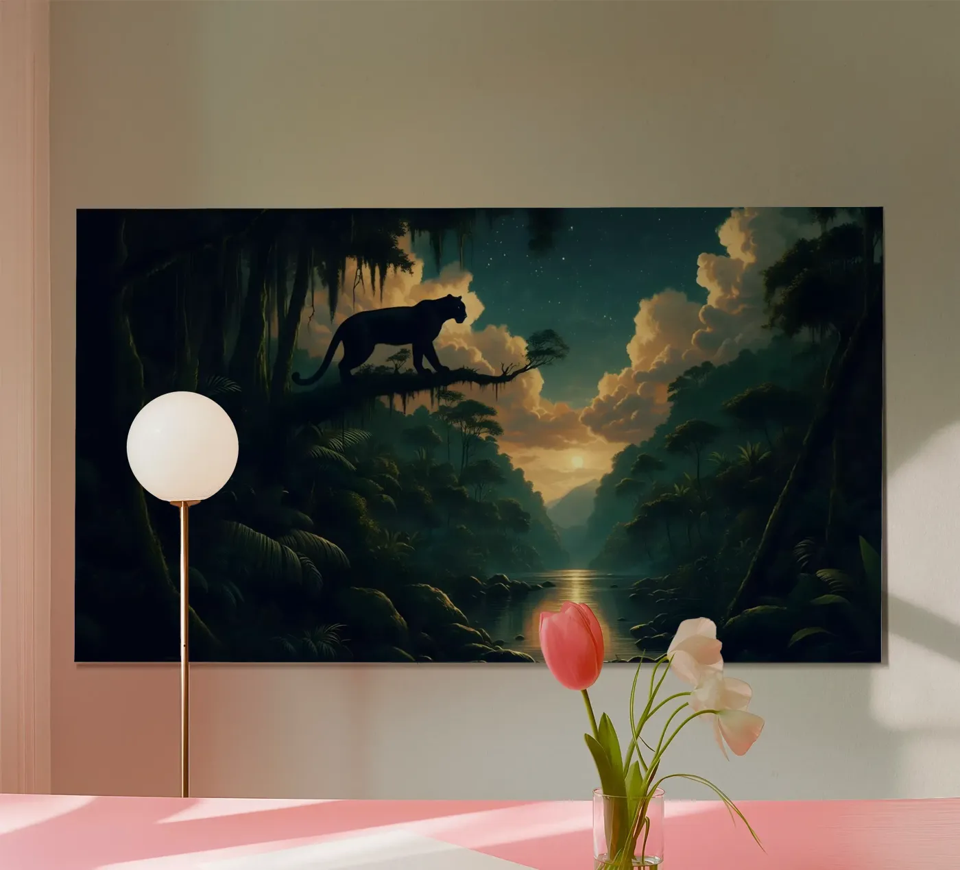 PANTHERE NOIRE poster da RUBIANT ART