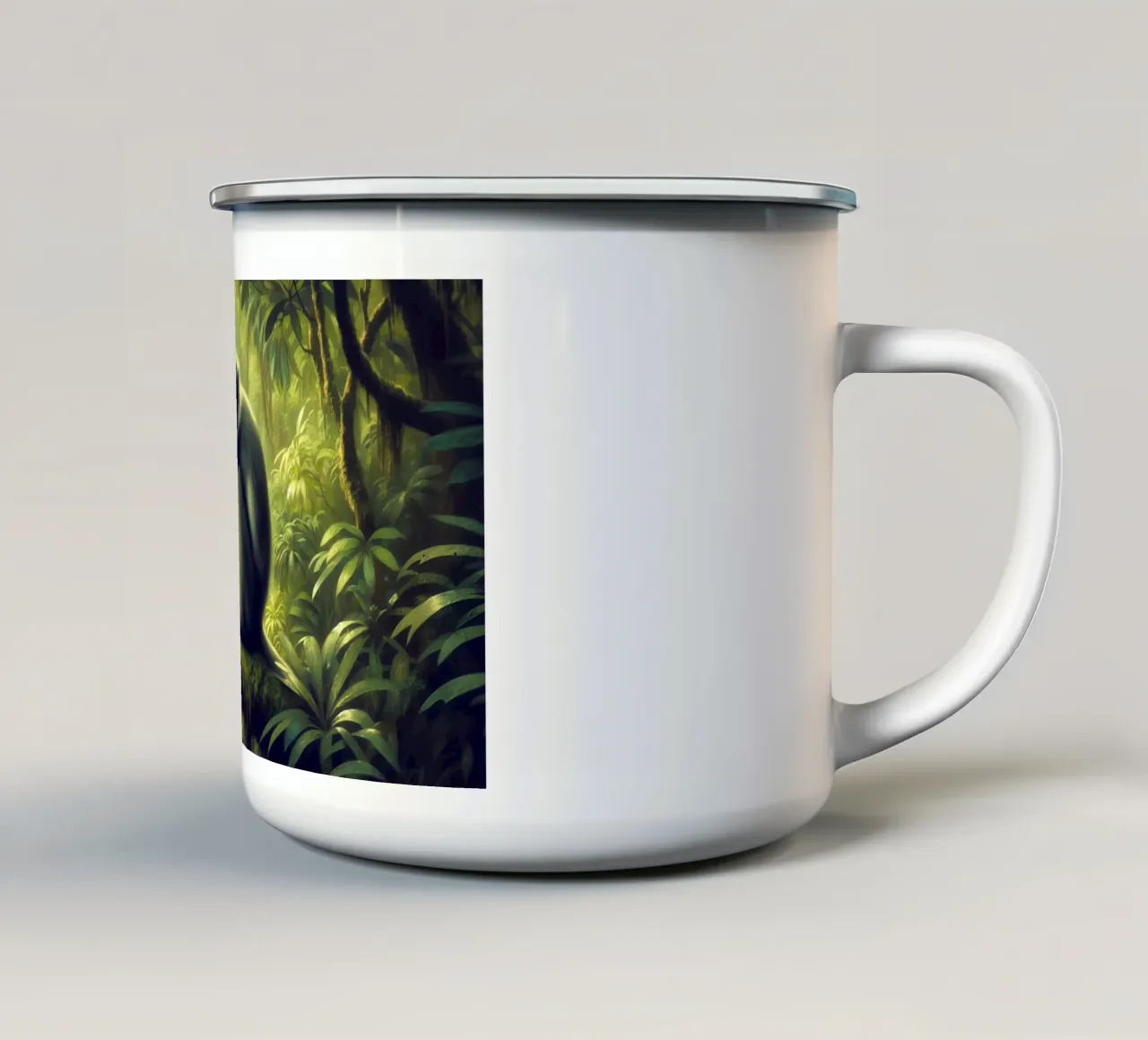SACRO SINGOLO tazza in smalto da RUBIANT ART
