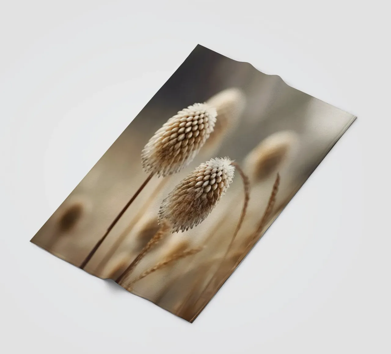 Pastel Nature Macro No 2 coperta in pile da treechild