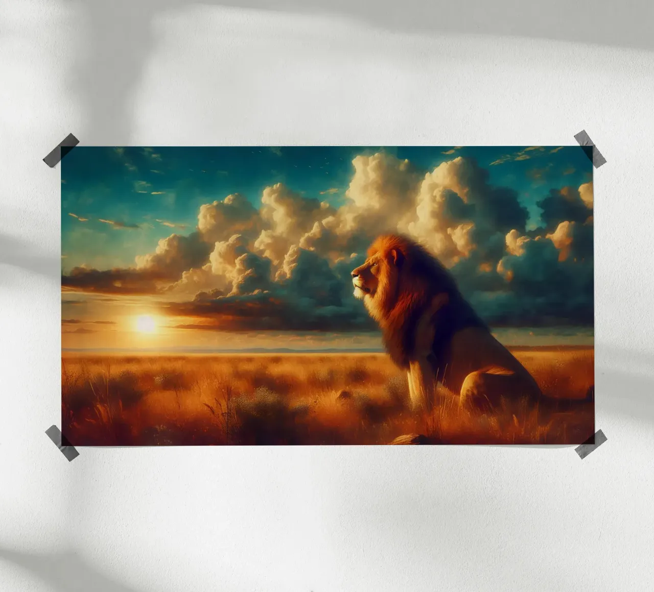 LEONE poster da RUBIANT ART