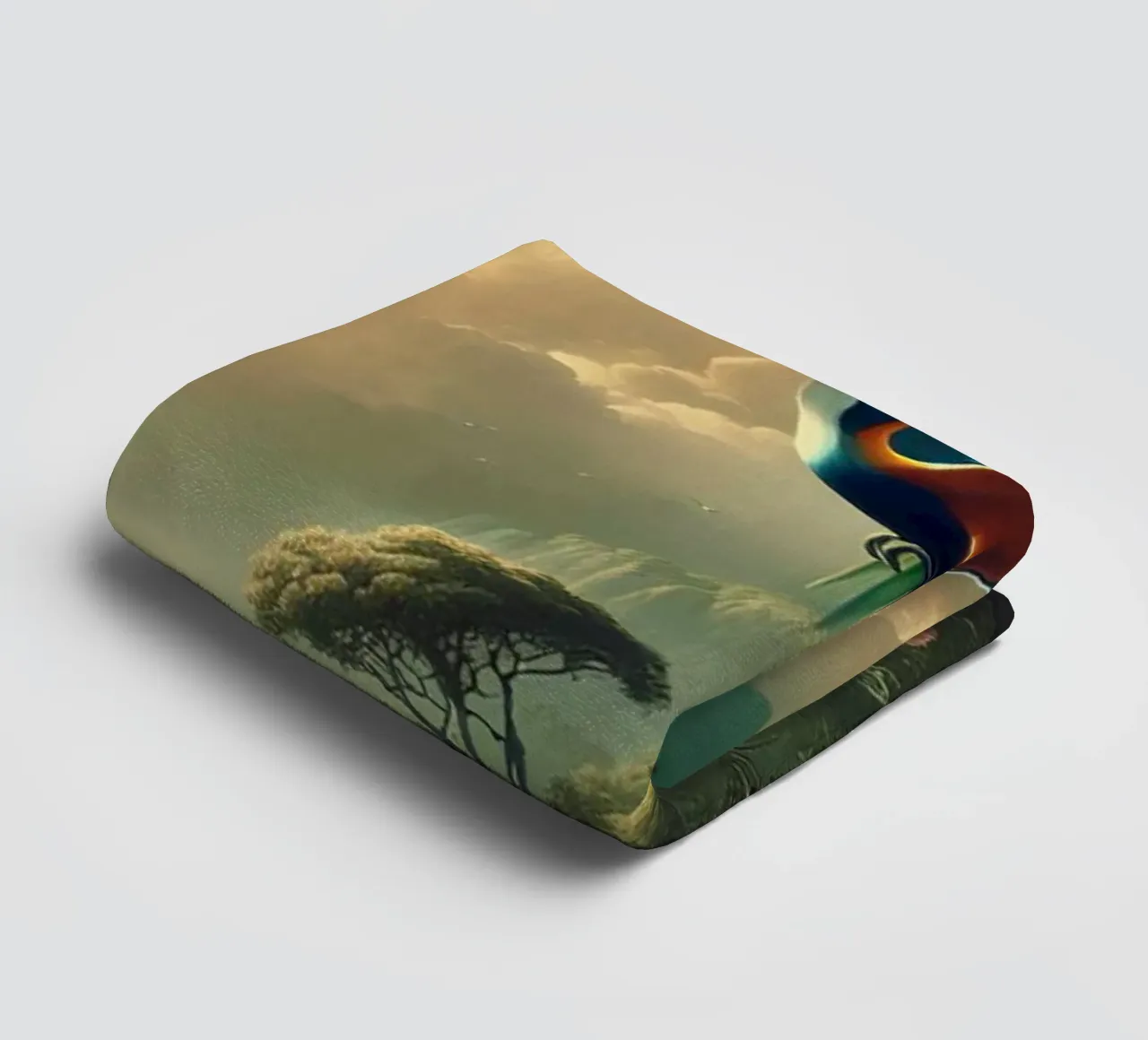 UCCELLO DEL PARADISO asciugamano da bagno da RUBIANT ART