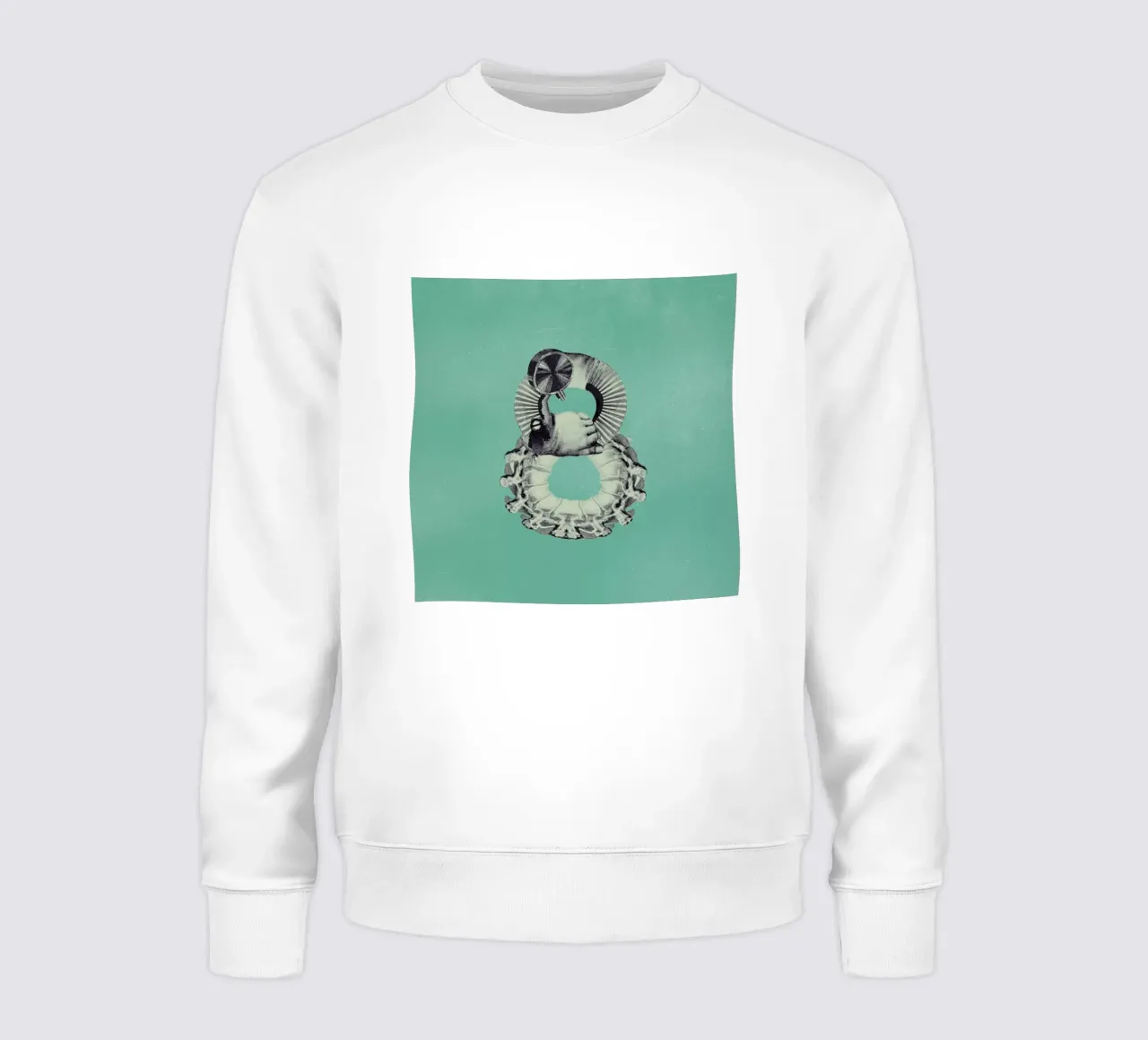 Steampunk Alphabet Number 8 sudadera de Birgit Palma