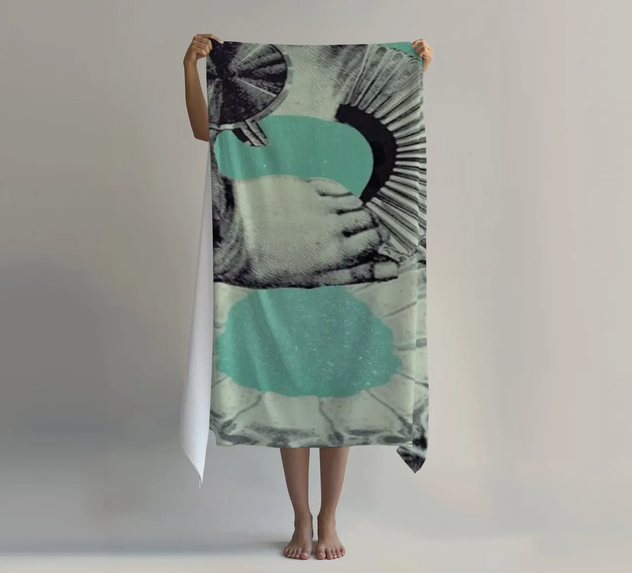 Steampunk Alphabet Number 8 telo mare da Birgit Palma