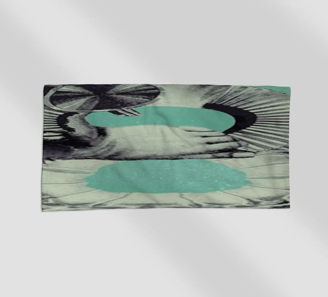 Steampunk Alphabet Number 8 telo mare da Birgit Palma