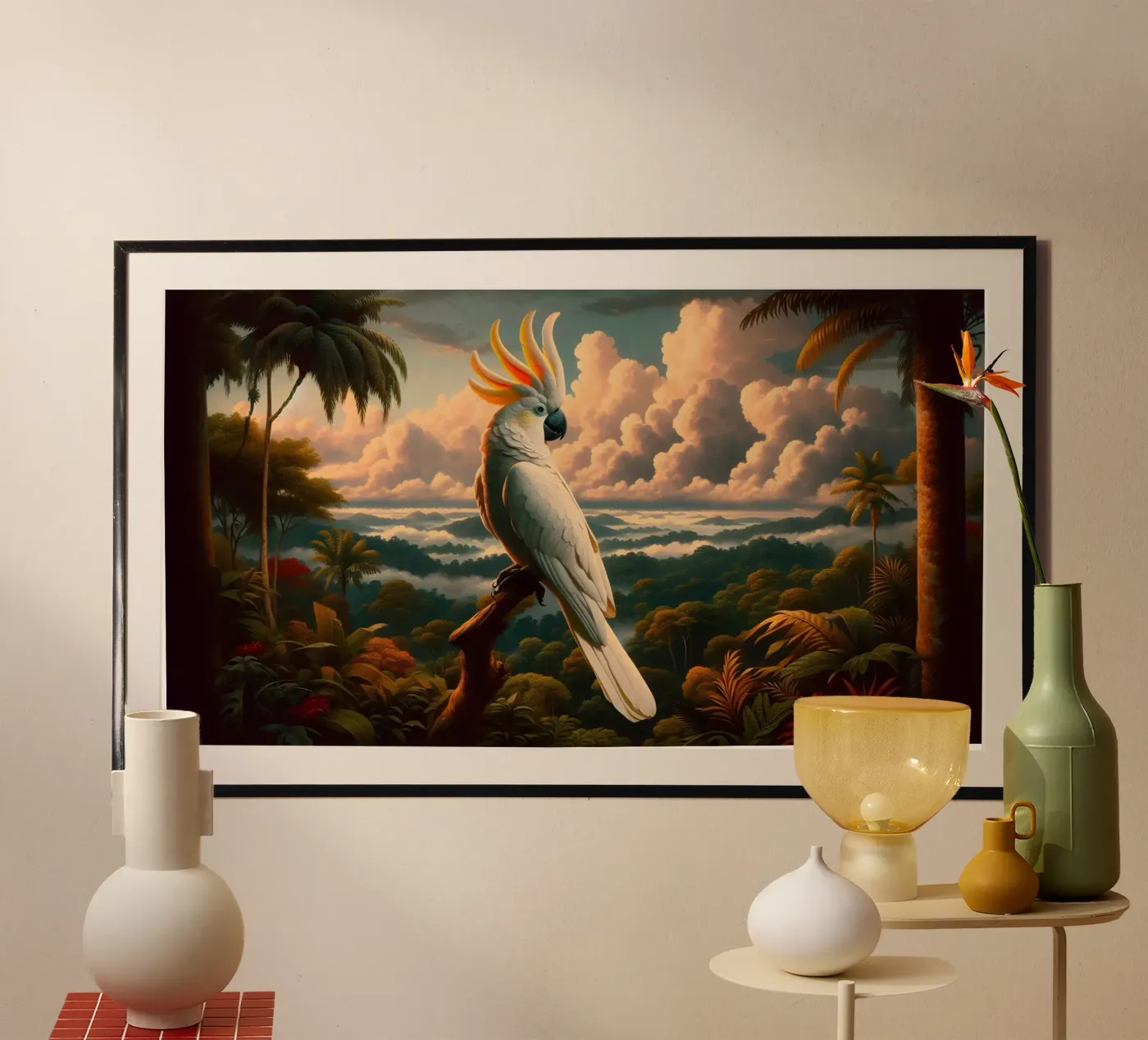 CACATOES poster by RUBIANT ART