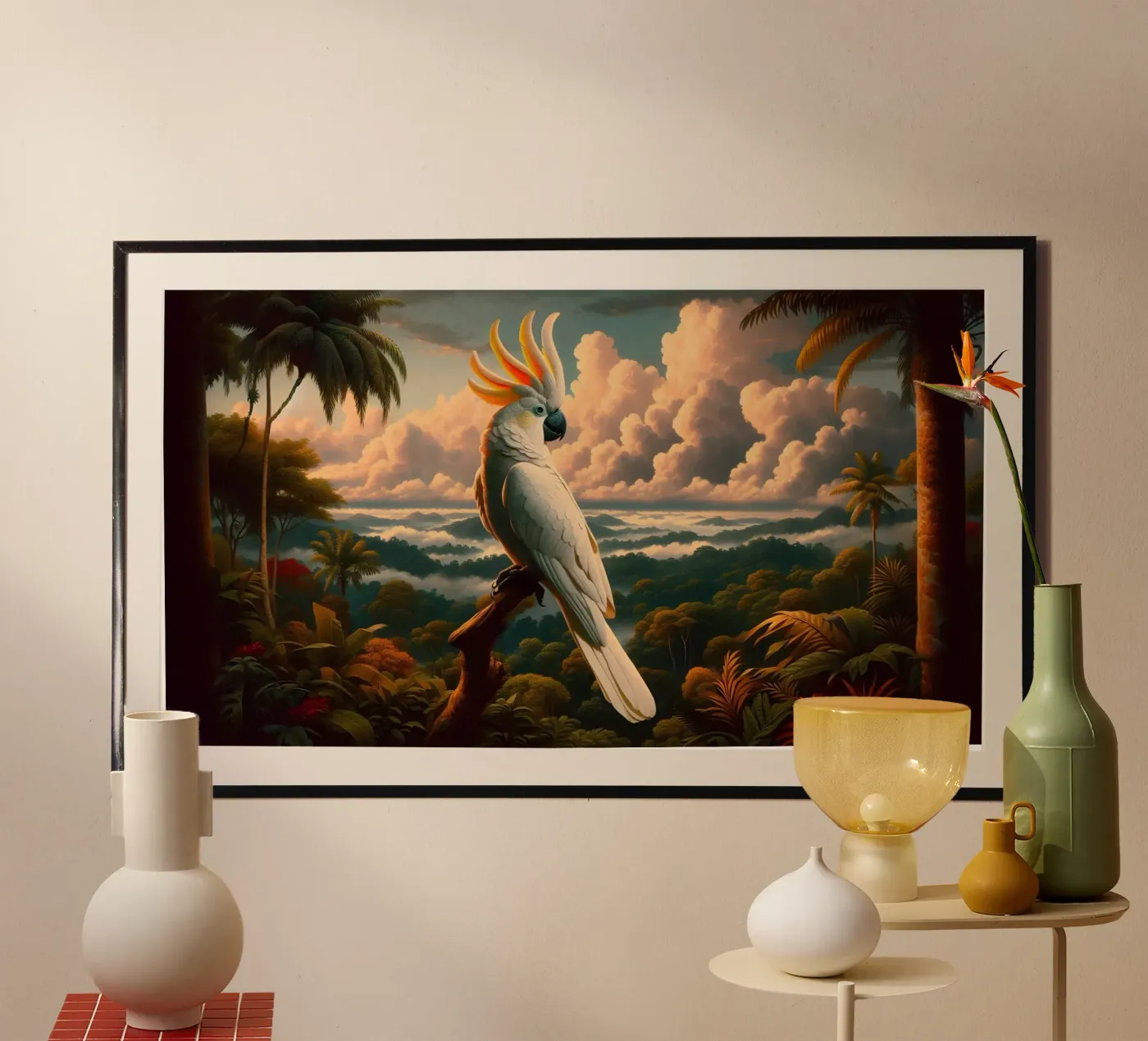 CACATOES poster da RUBIANT ART