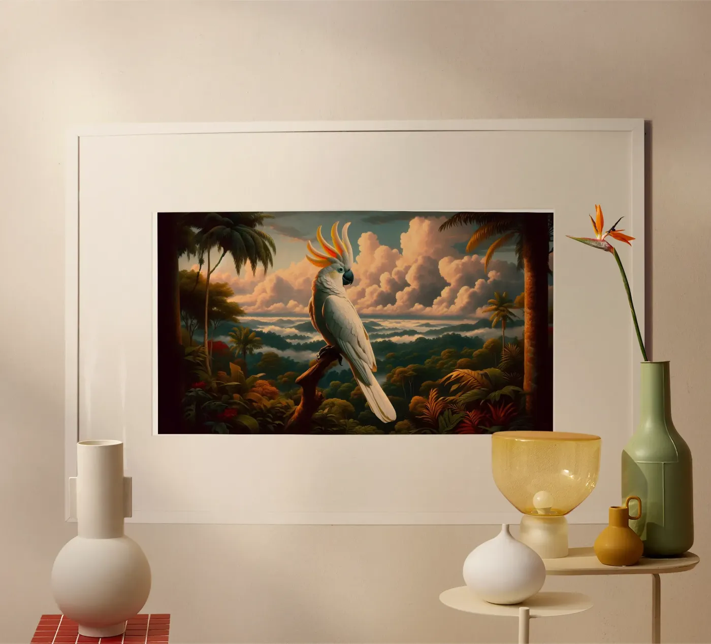 CACATOES poster da RUBIANT ART