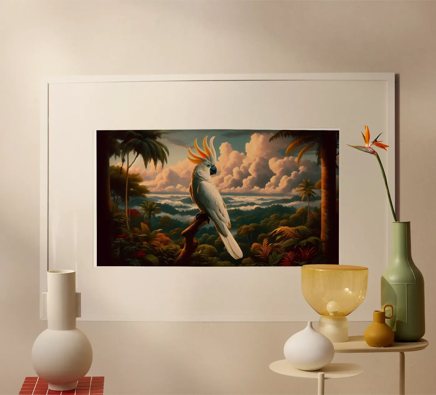 CACATOES poster by RUBIANT ART
