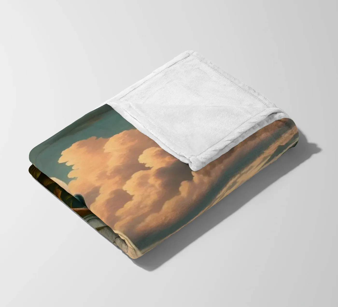 CACATOES fleece blanket by RUBIANT ART