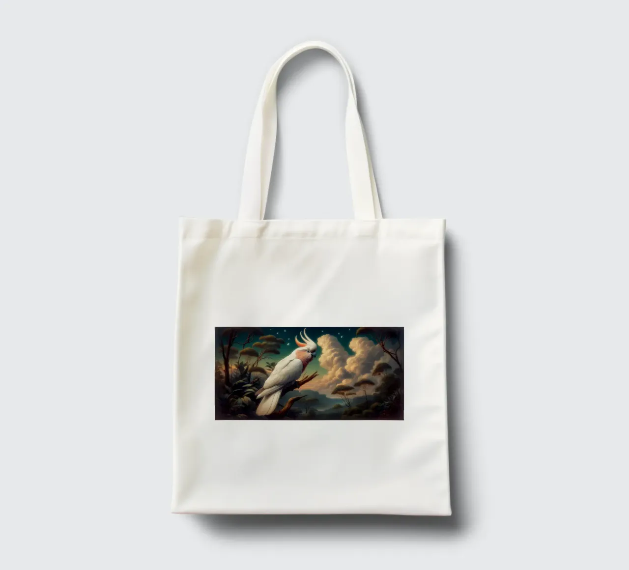 CACATOI borsa in juta da RUBIANT ART