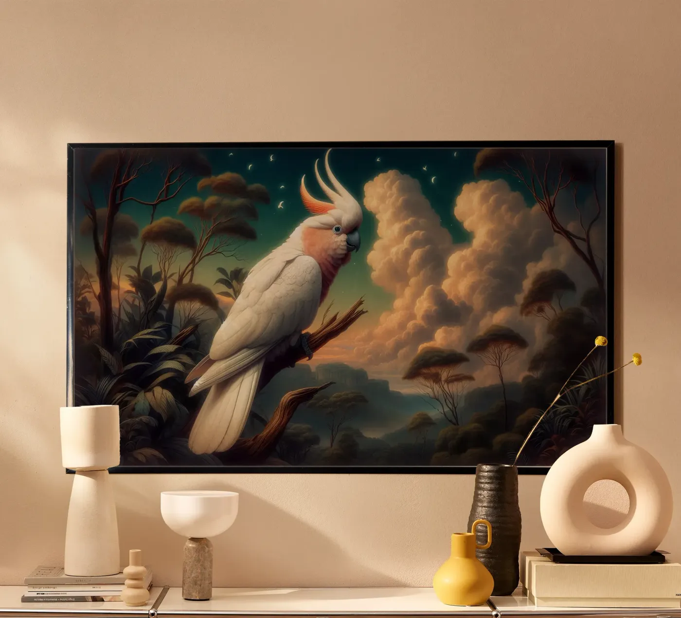 CACATOES poster da RUBIANT ART