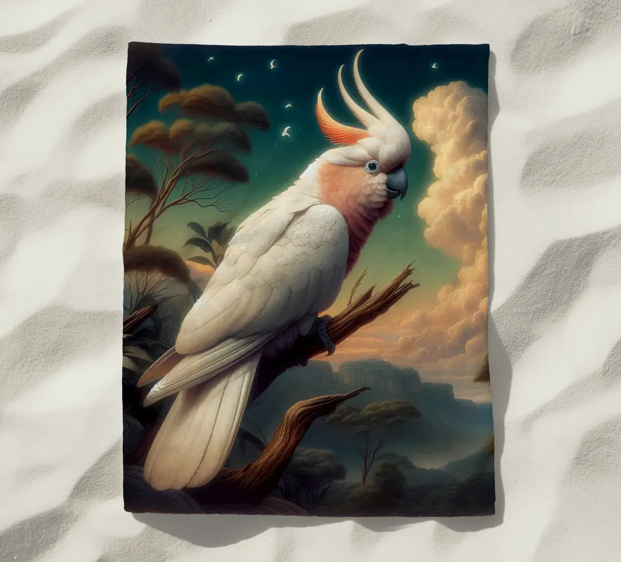 CACATOI telo mare da RUBIANT ART