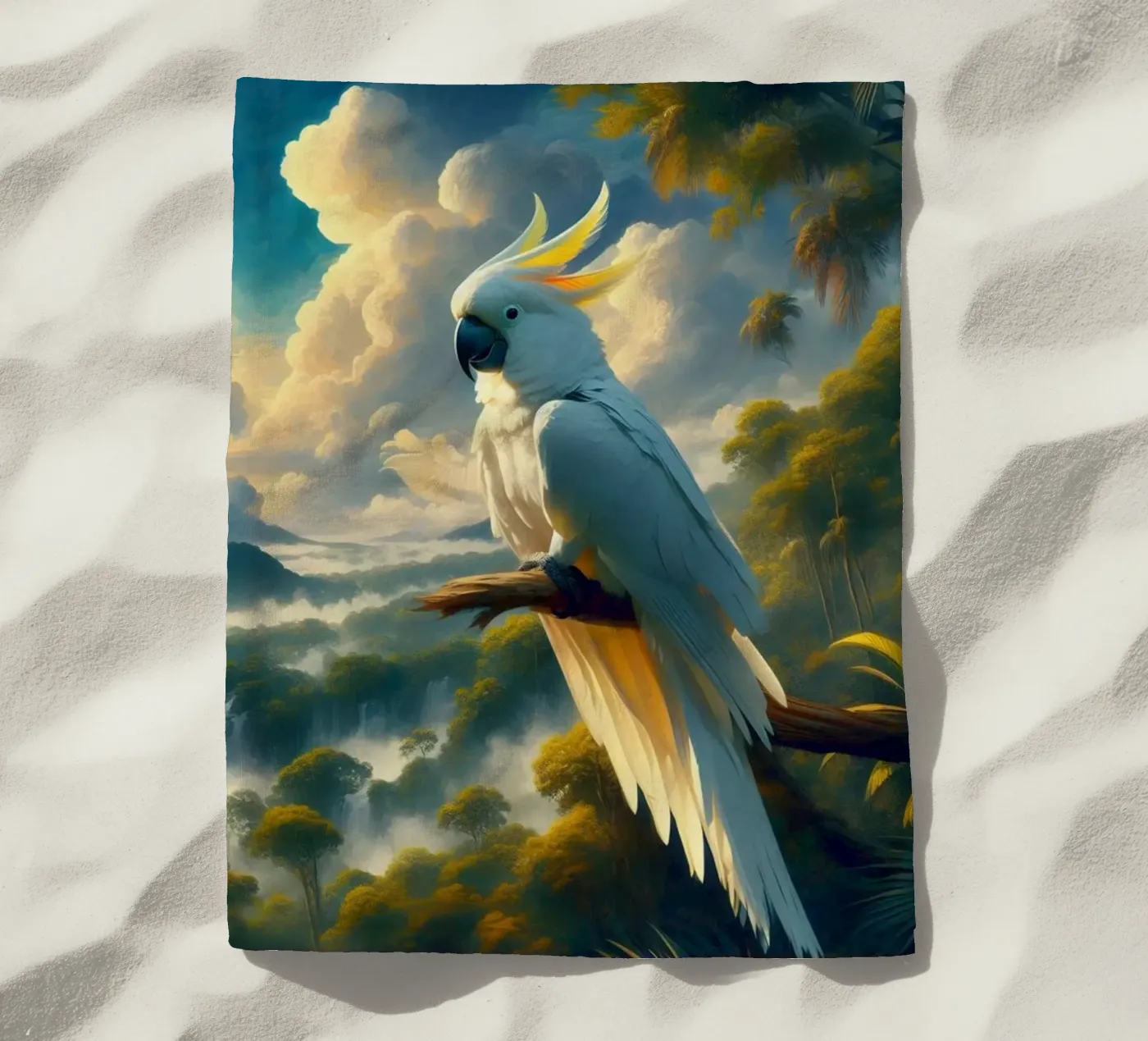 CACATOI telo mare da RUBIANT ART