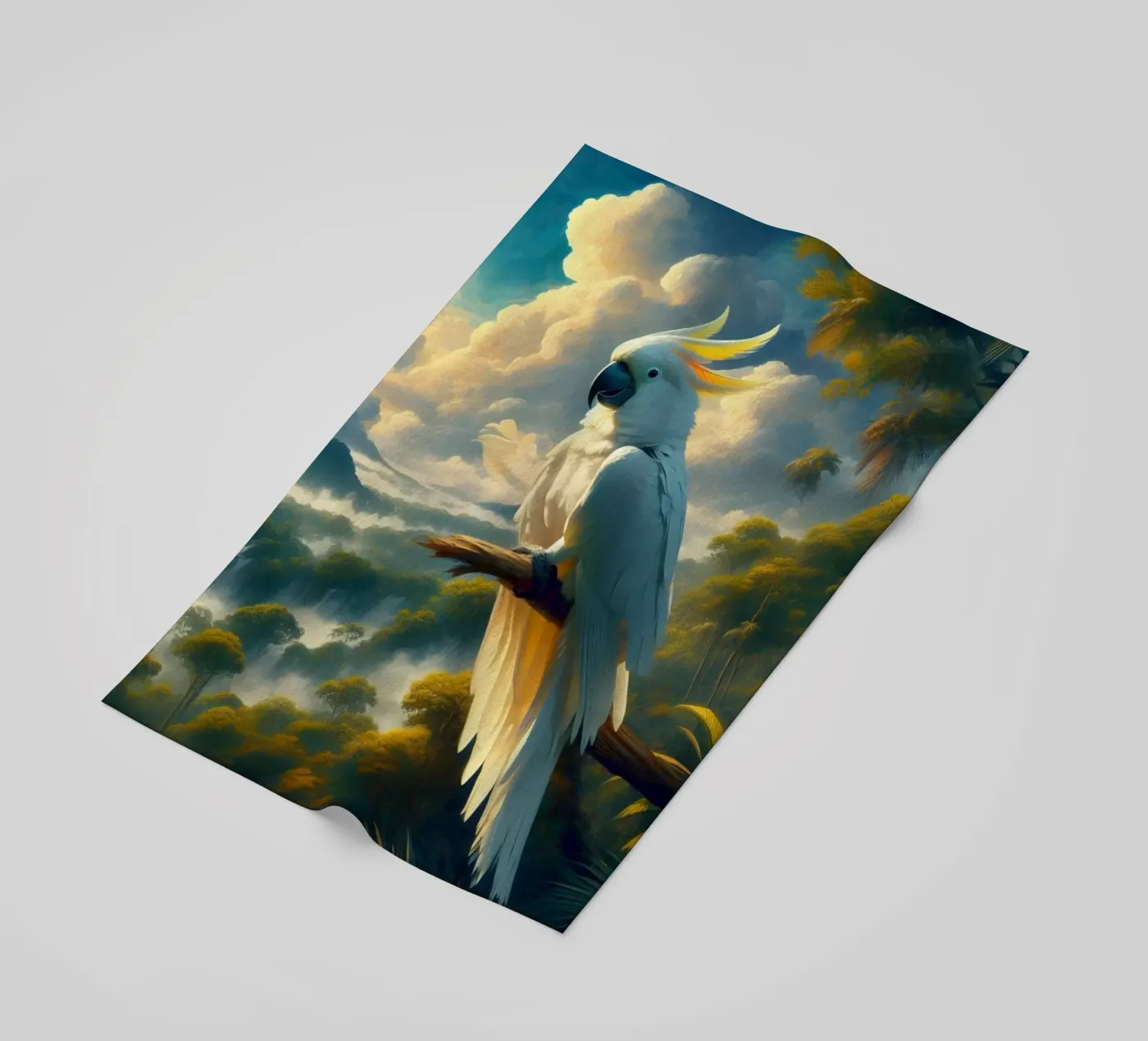 CACATOI telo mare da RUBIANT ART