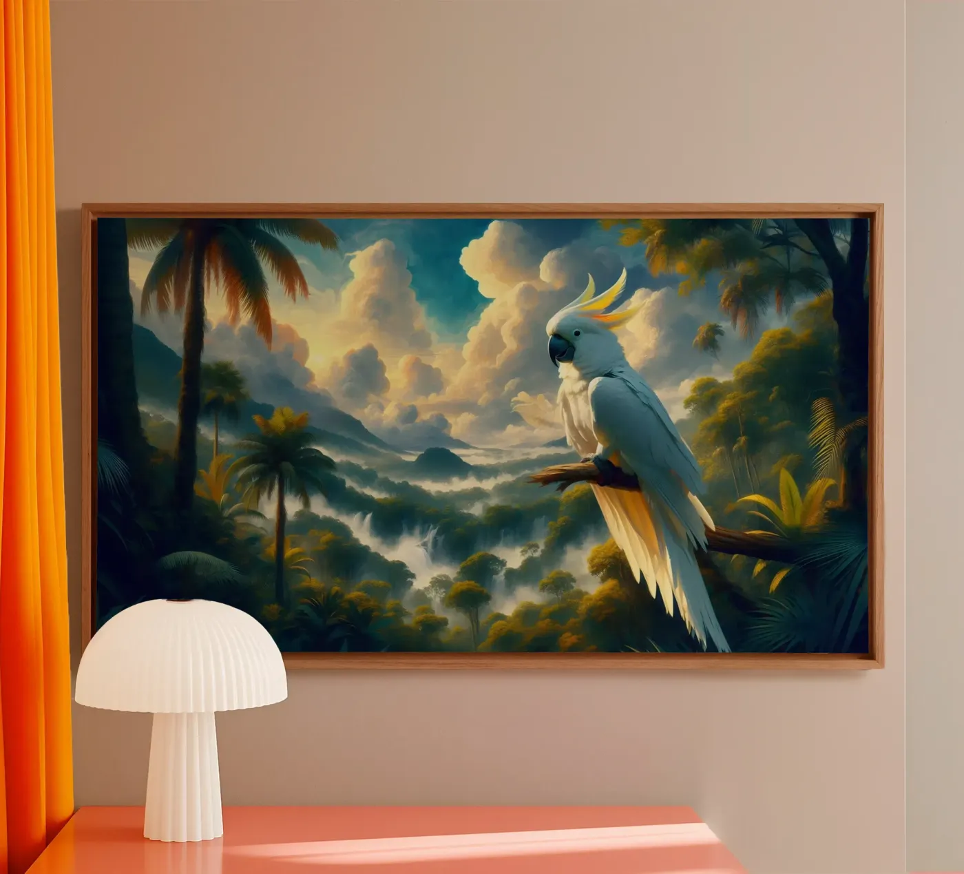 CACATOES canvas by RUBIANT ART