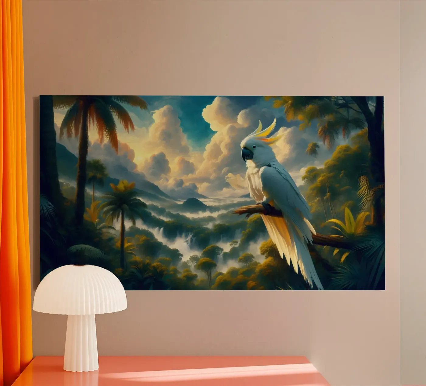 CACATOES canvas by RUBIANT ART