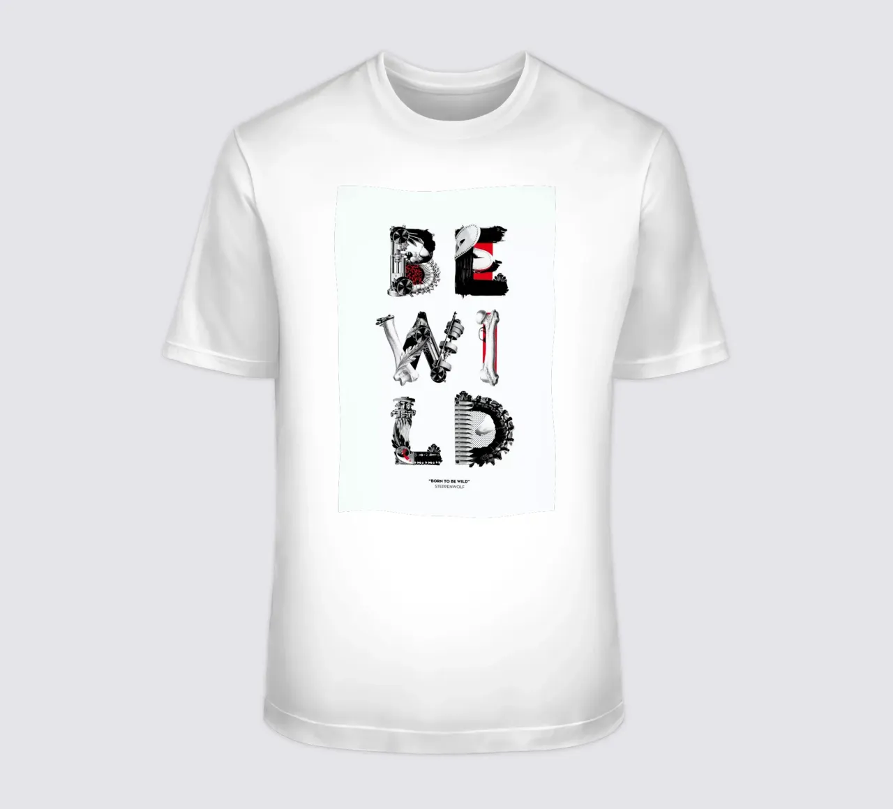Be Wild Quote t-shirt da Birgit Palma