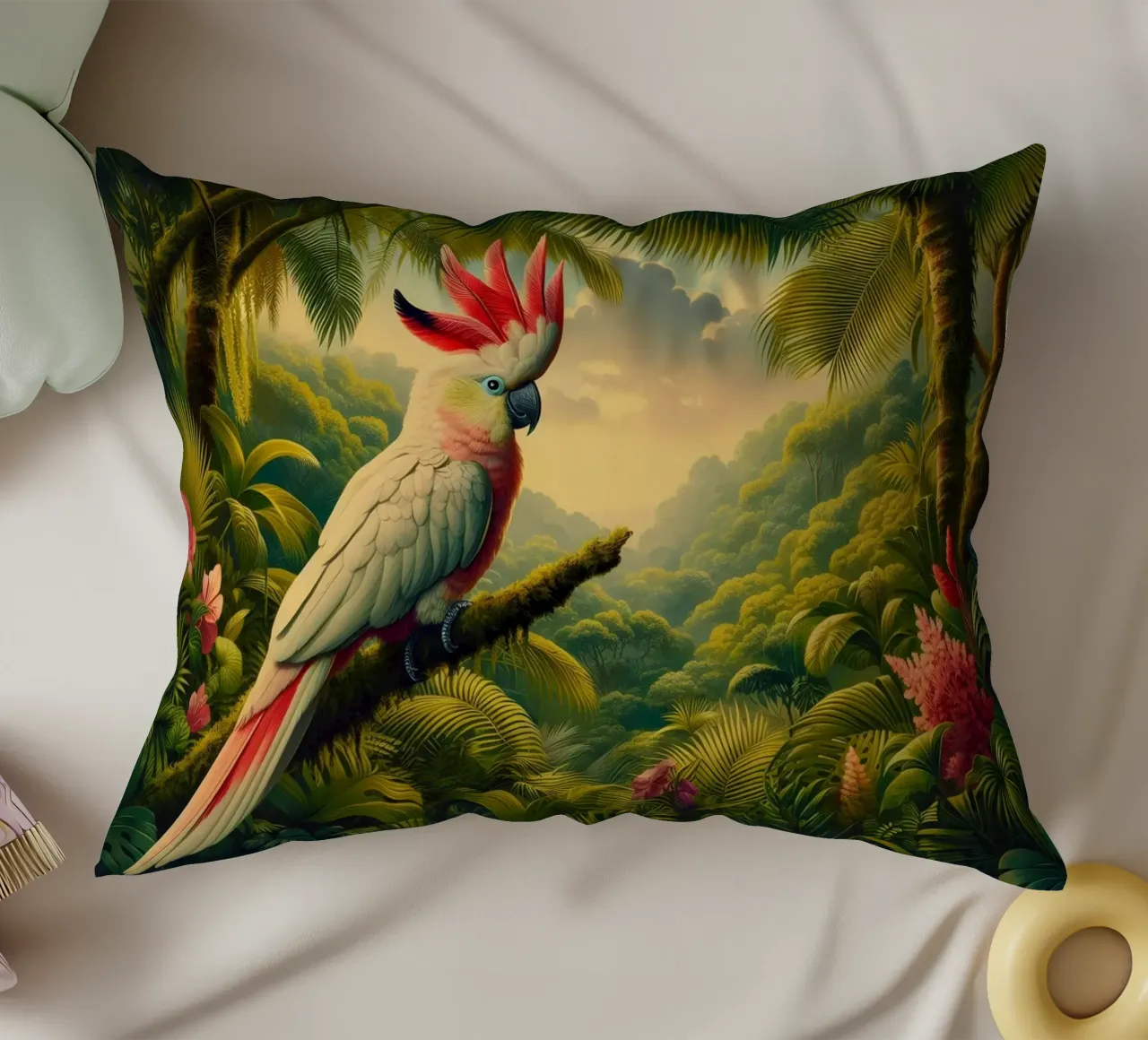 CACATOI cuscino da RUBIANT ART