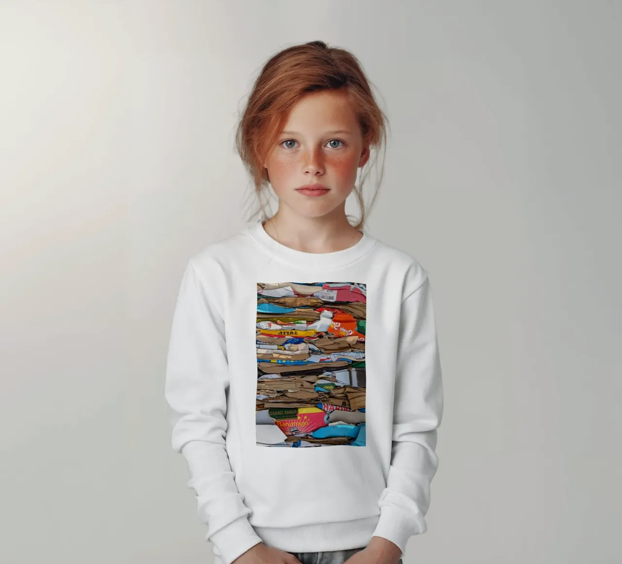 Art or Trash felpa bambino da Amy & Kurt