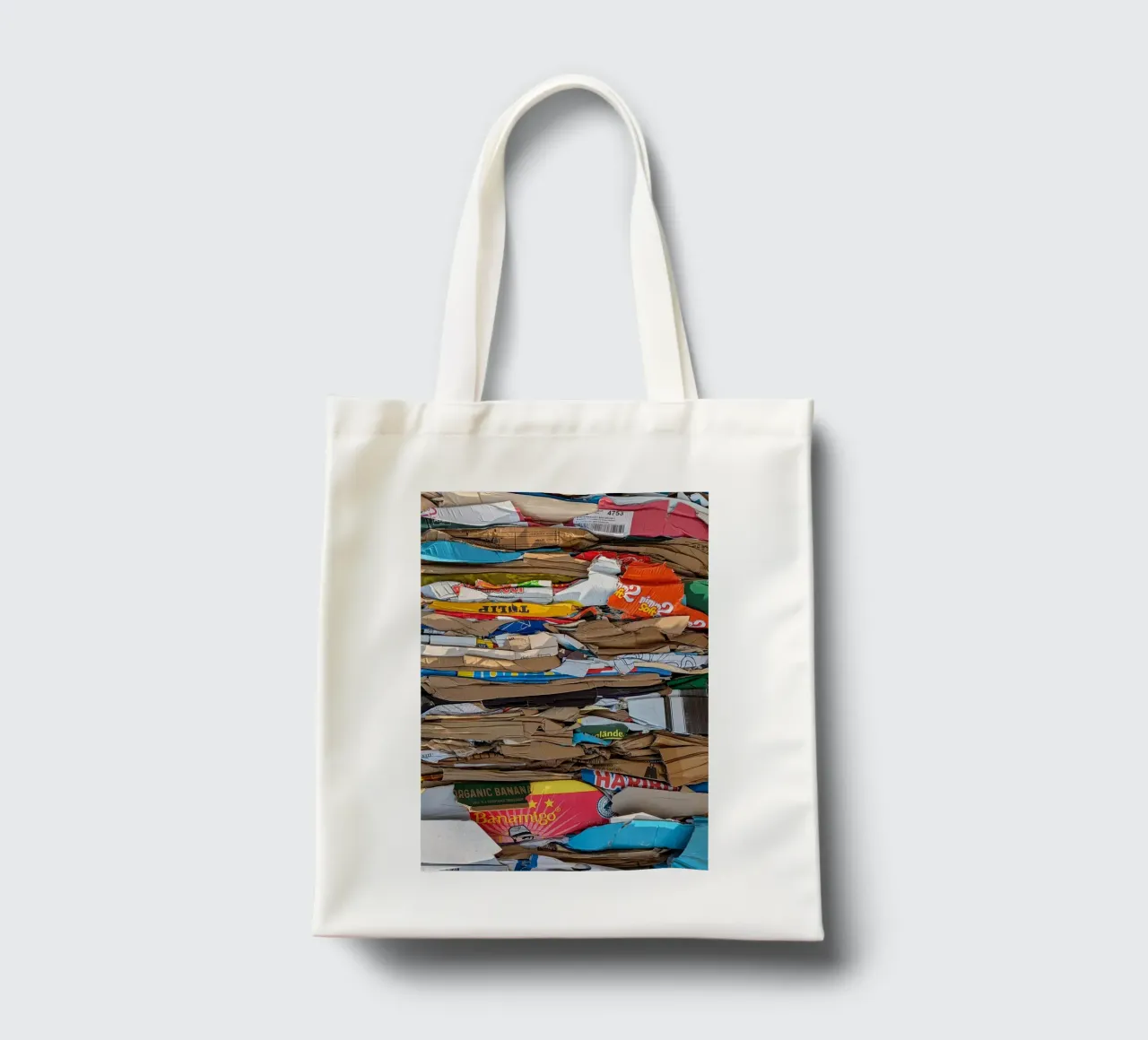 Art or Trash borsa in juta da Amy & Kurt
