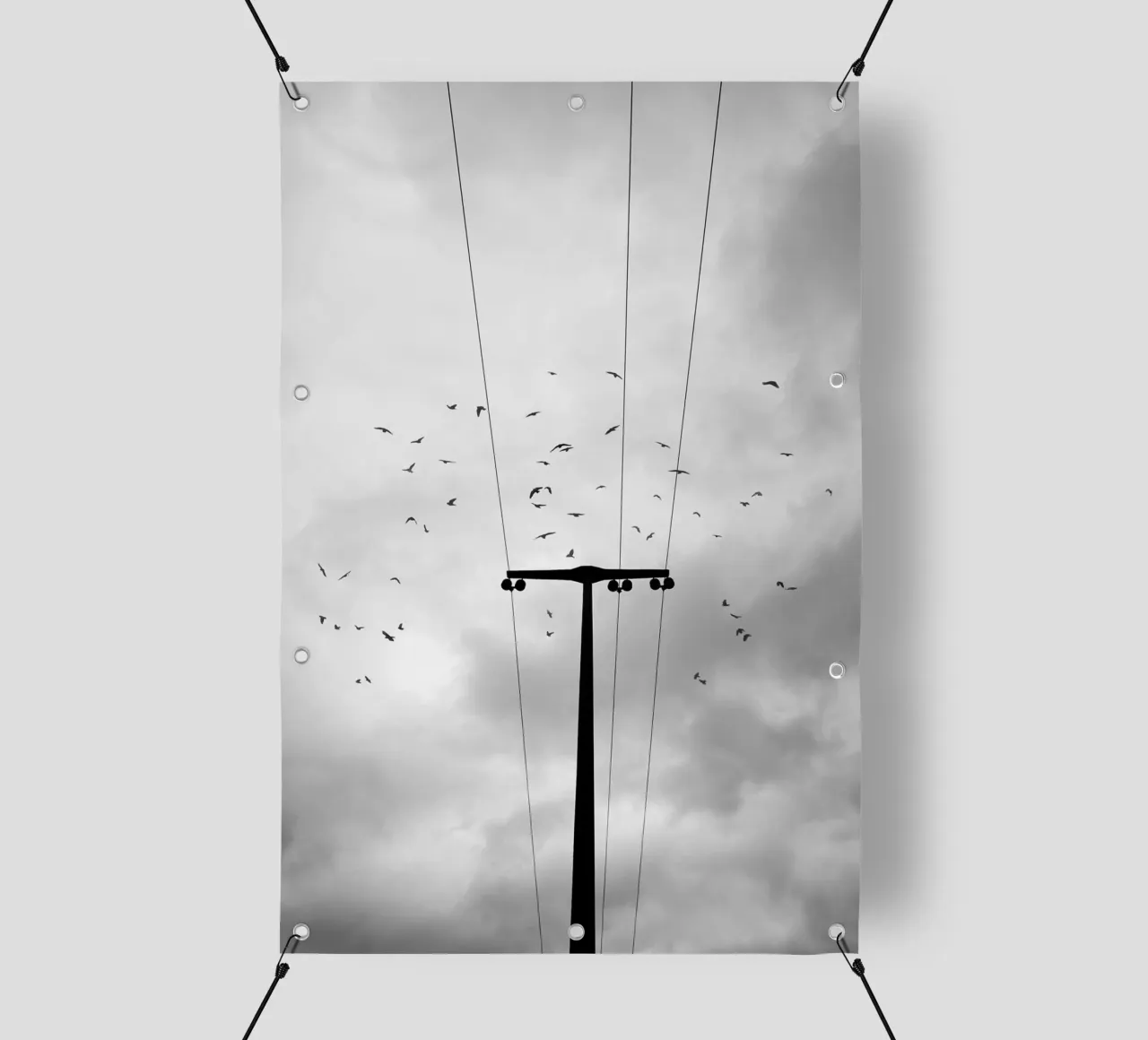 Birds telo in pvc da Amy & Kurt