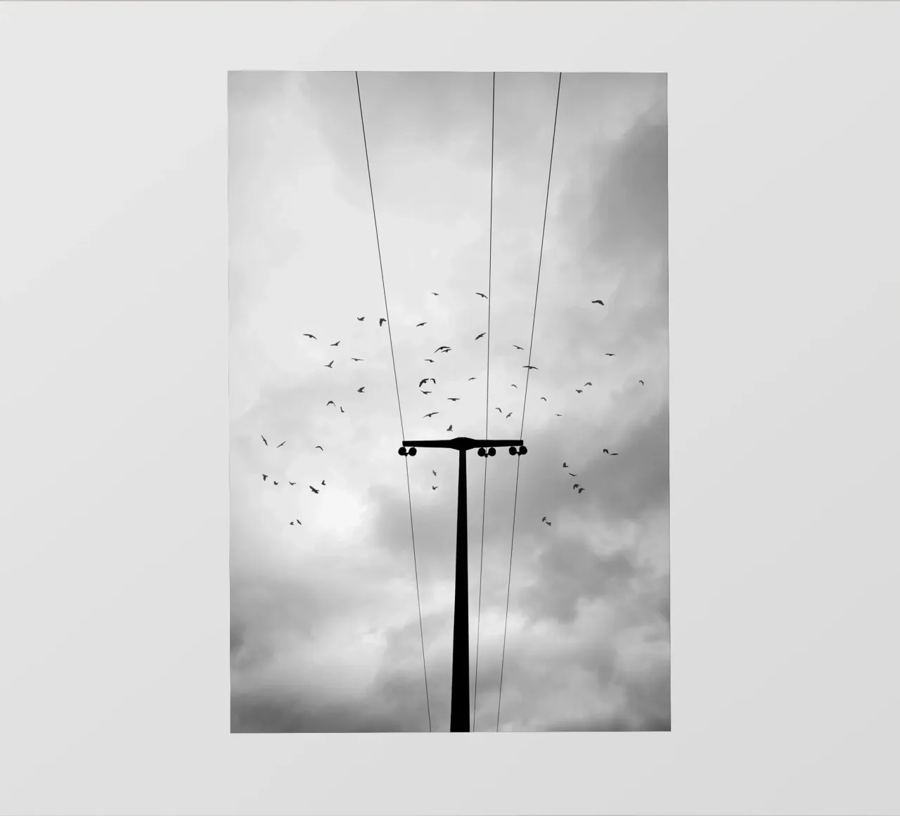 Birds telo in pvc da Amy & Kurt