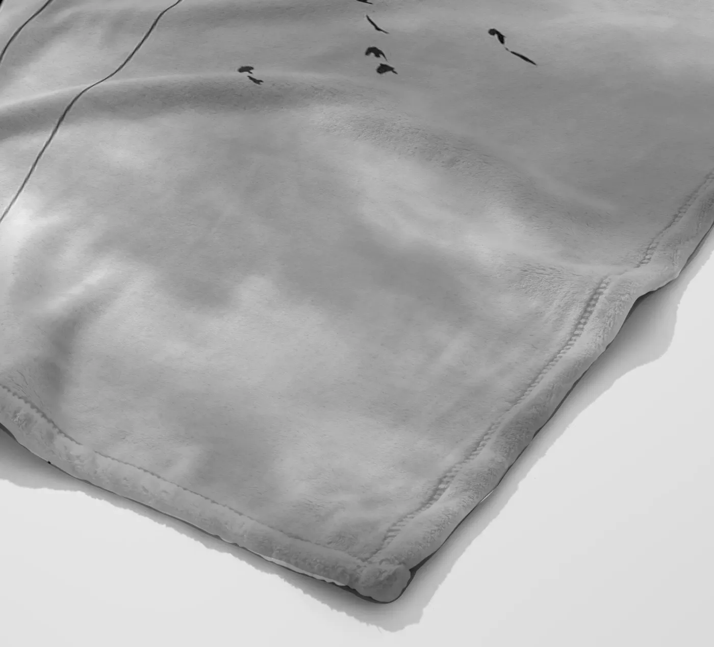 Birds Fleecedecke von Amy & Kurt
