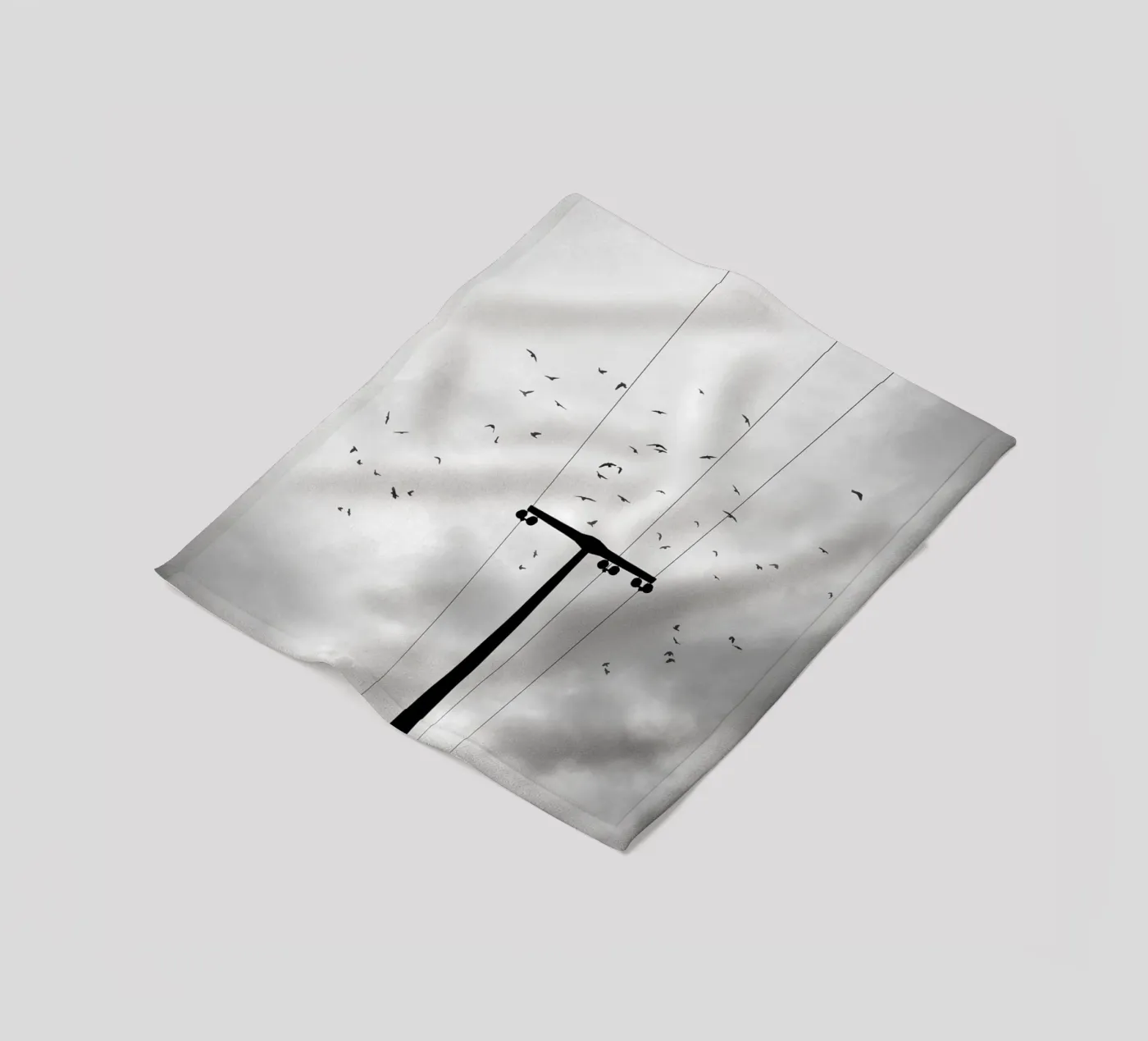 Birds Fleecedecke von Amy & Kurt