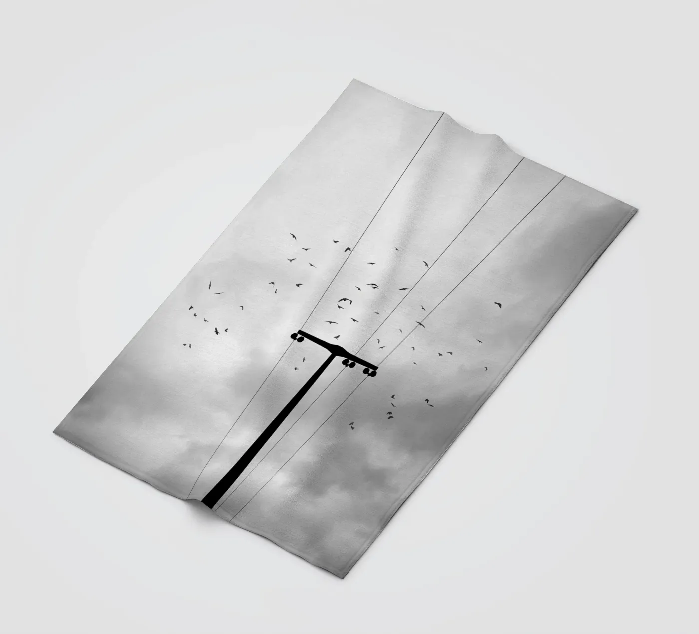 Birds Fleecedecke von Amy & Kurt