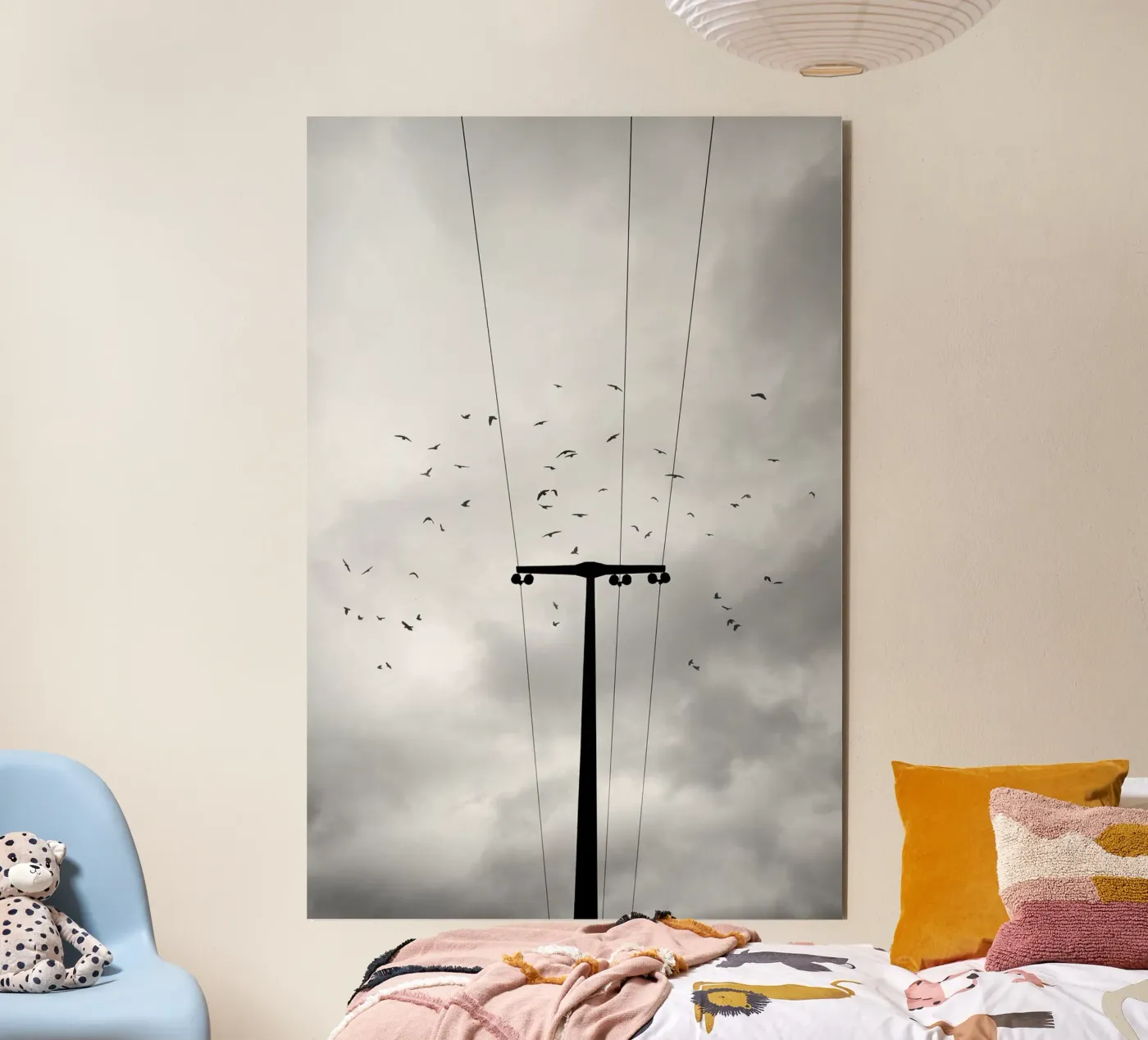 Birds alluminio dibond da Amy & Kurt