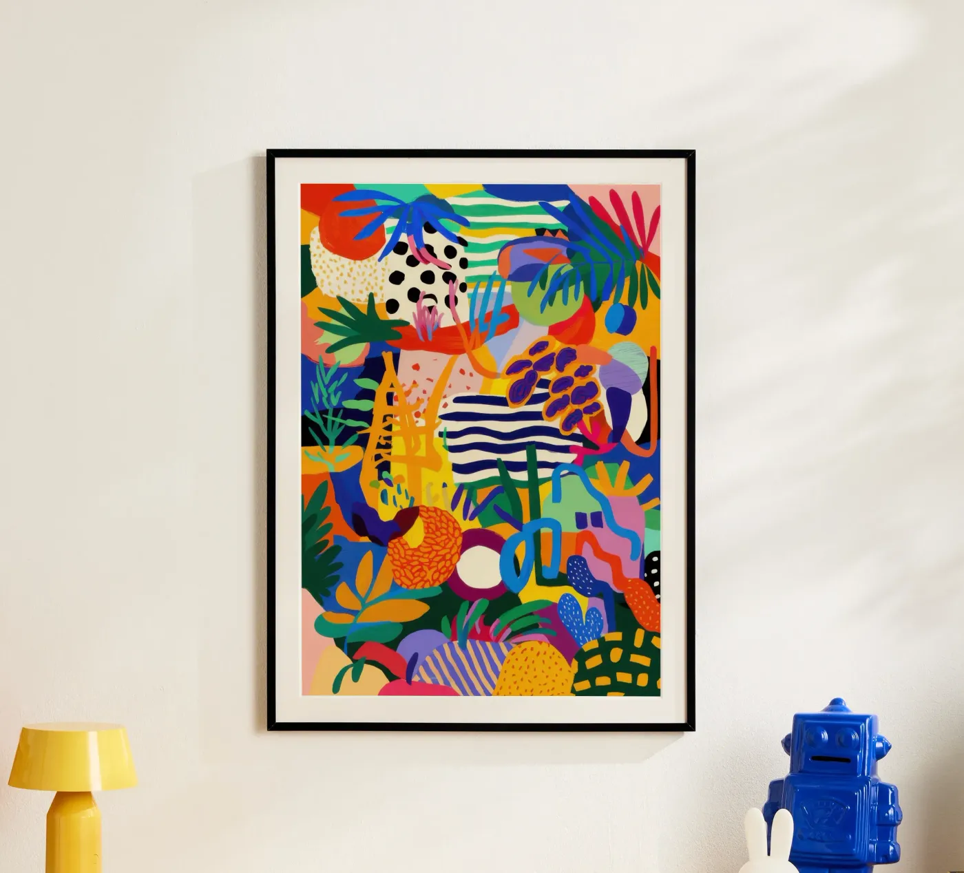 Explosive Abstract Symphony poster by Bare Art