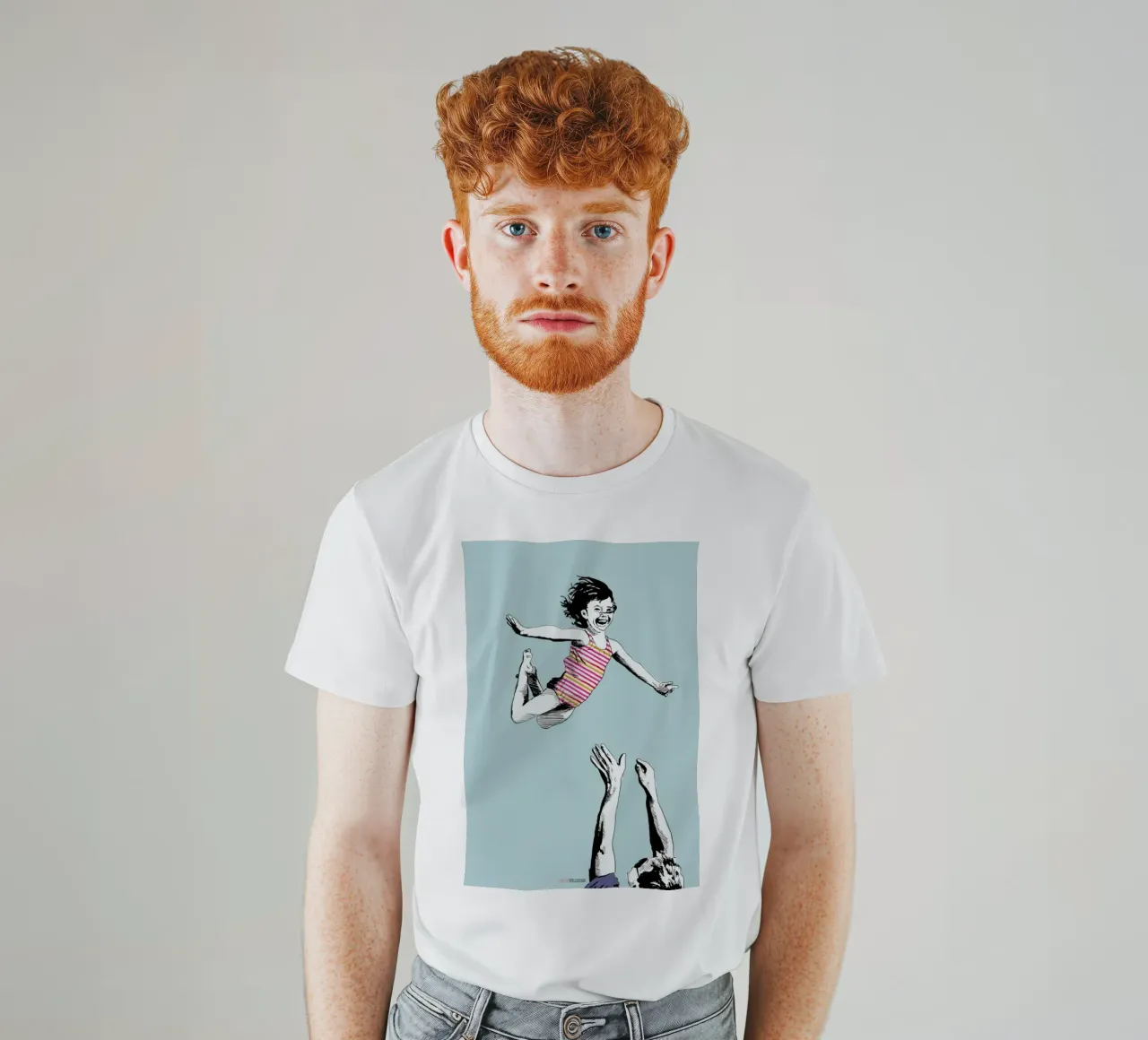 Jump For Joy t-shirt da La Belette Rose