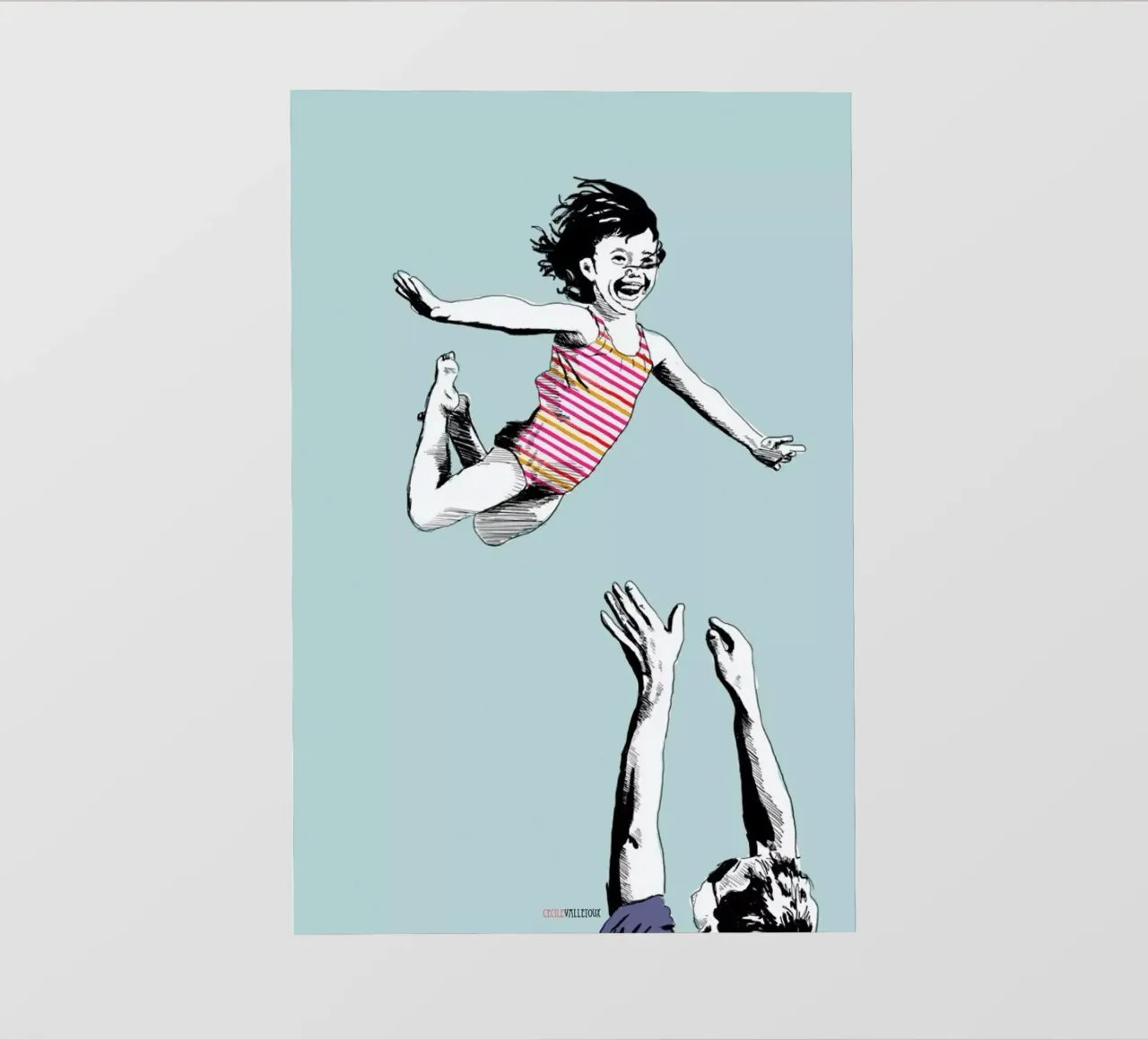 Jump For Joy telo in pvc da La Belette Rose