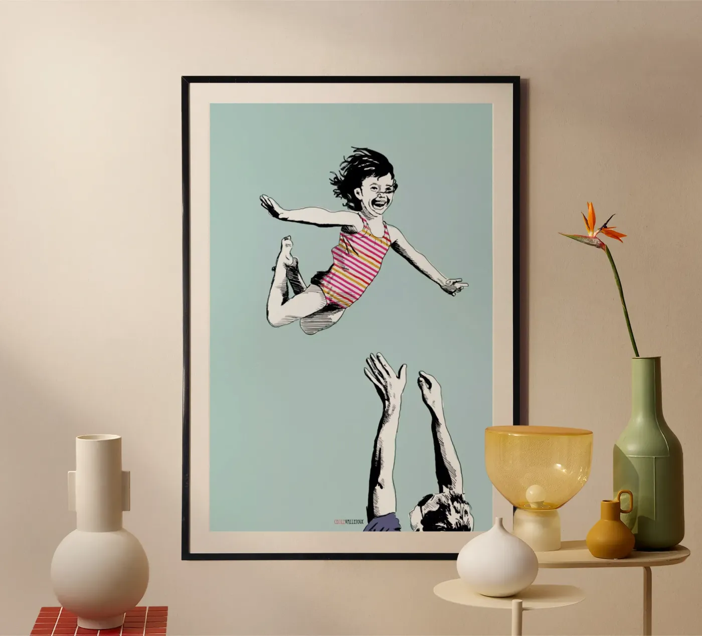 Jump For Joy poster da La Belette Rose
