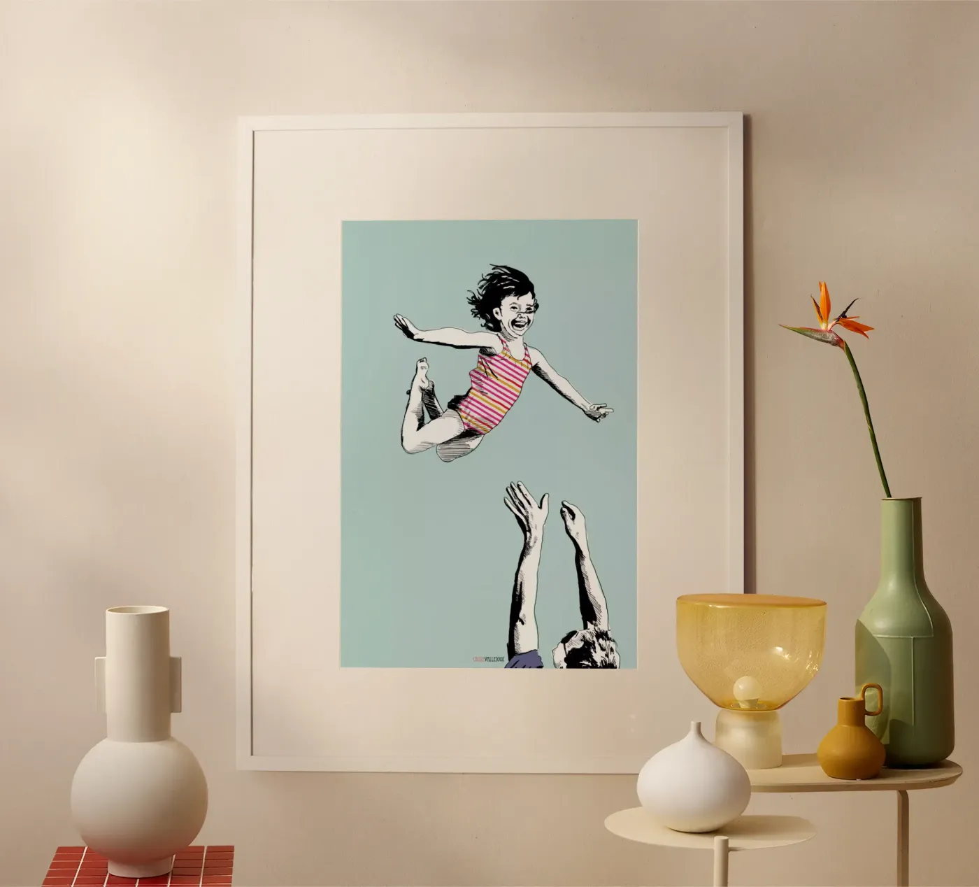 Jump For Joy poster da La Belette Rose