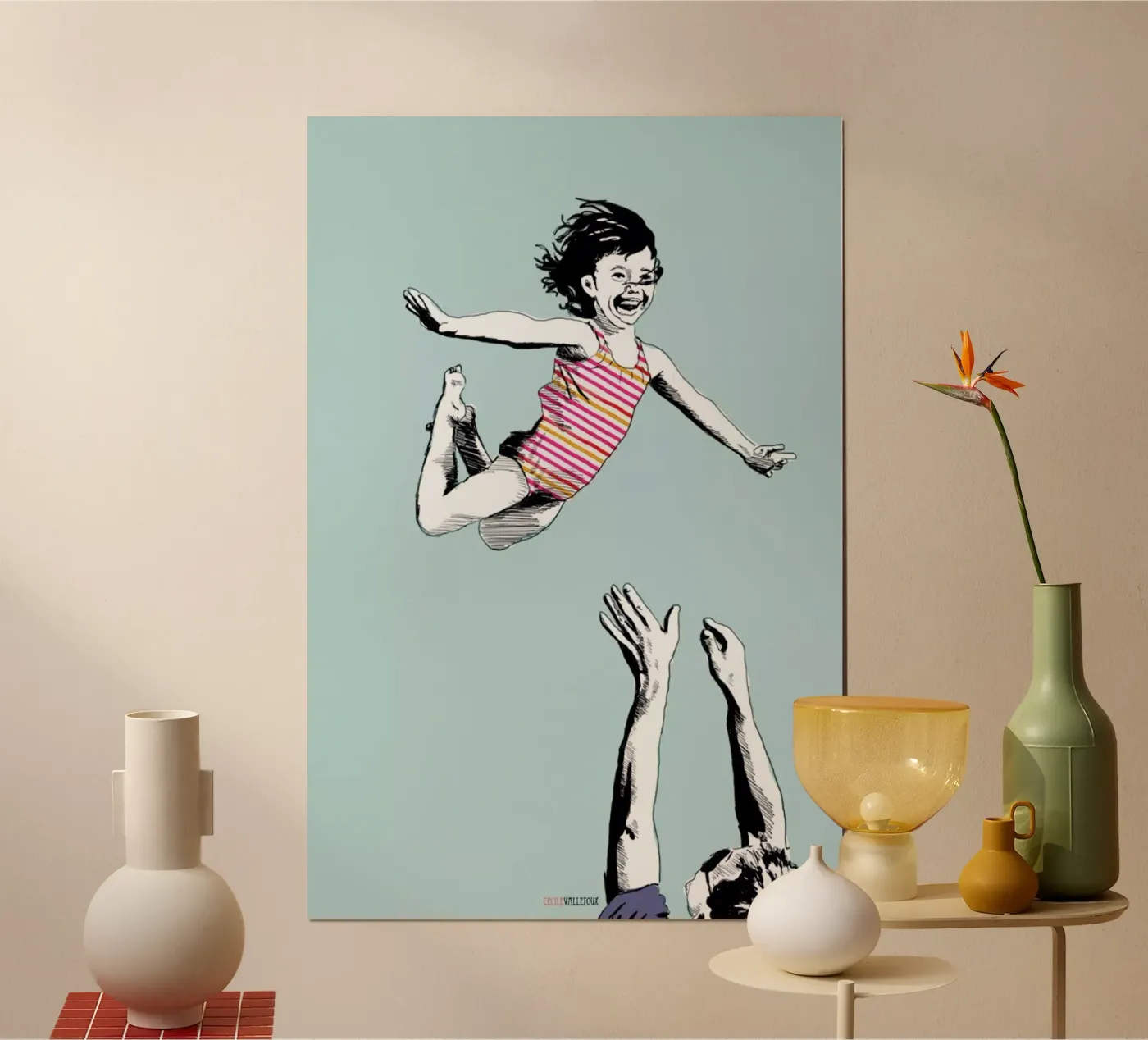 Jump For Joy poster da La Belette Rose