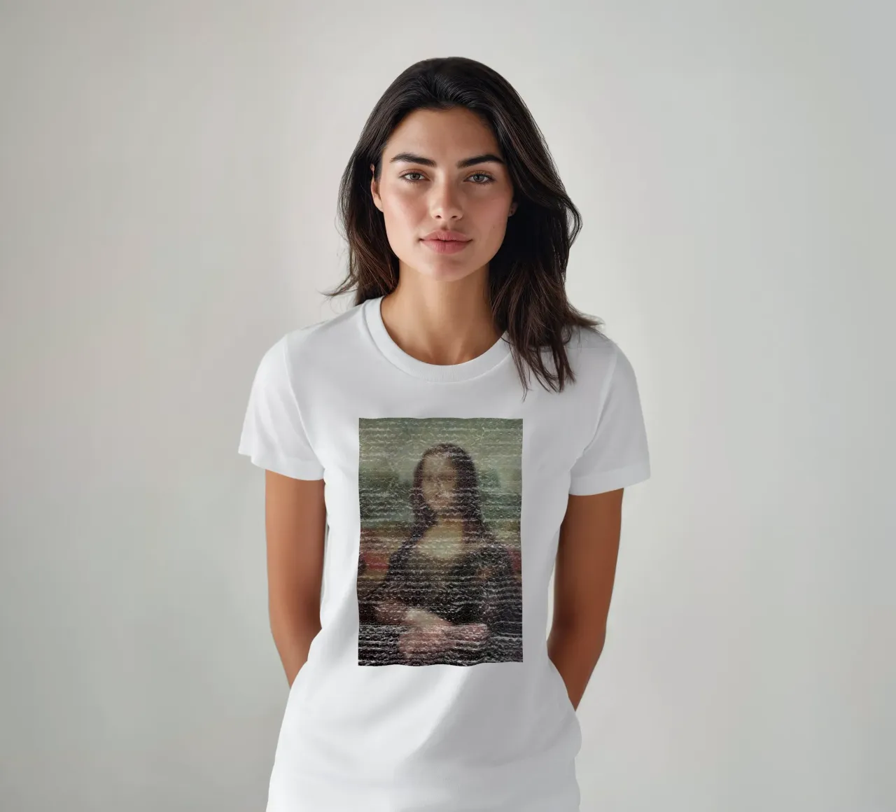 Mona Lisa t-shirt da Amy & Kurt