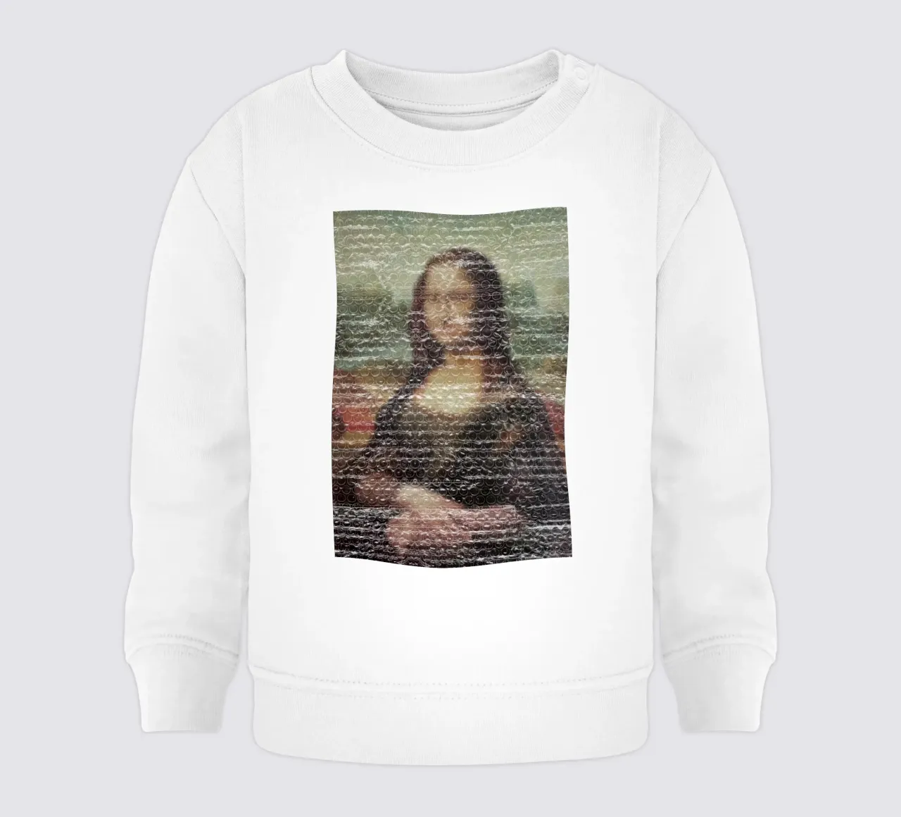 Mona Lisa felpa neonato da Amy & Kurt
