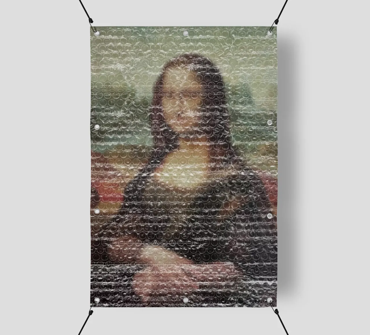 Mona Lisa telo in pvc da Amy & Kurt