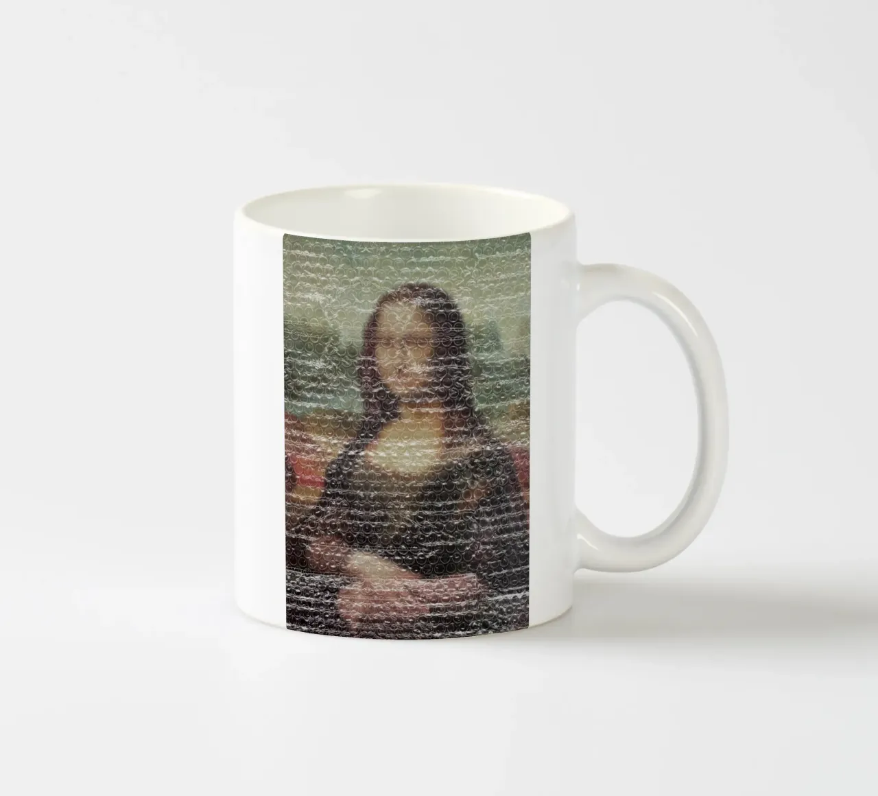 Mona Lisa tazza in ceramica da Amy & Kurt