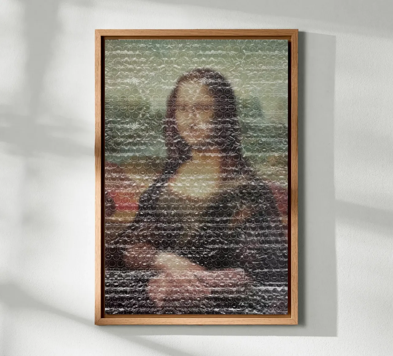 Mona Lisa alluminio dibond da Amy & Kurt