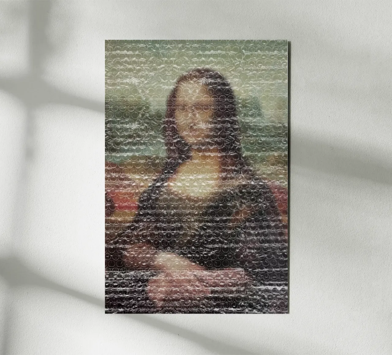 Mona Lisa alluminio dibond da Amy & Kurt