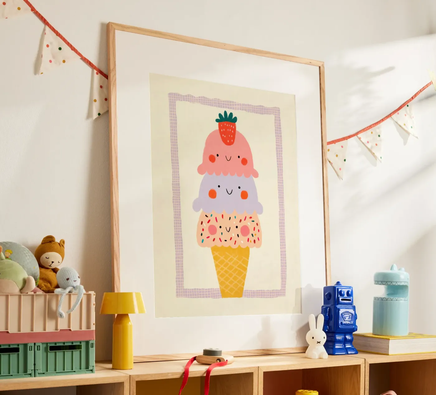 Süßes Eis Poster von Cool & Kind