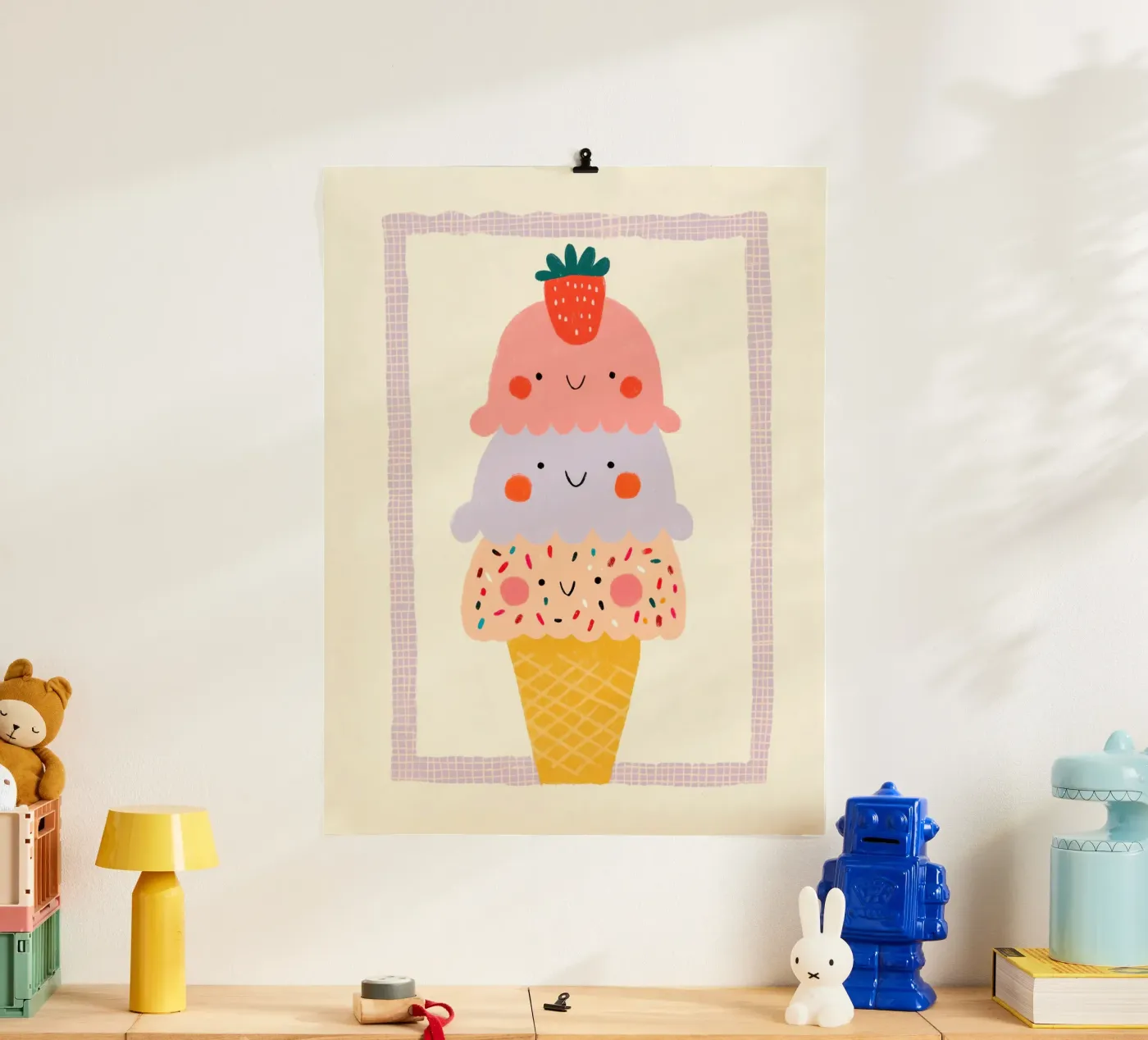 Süßes Eis Poster von Cool & Kind
