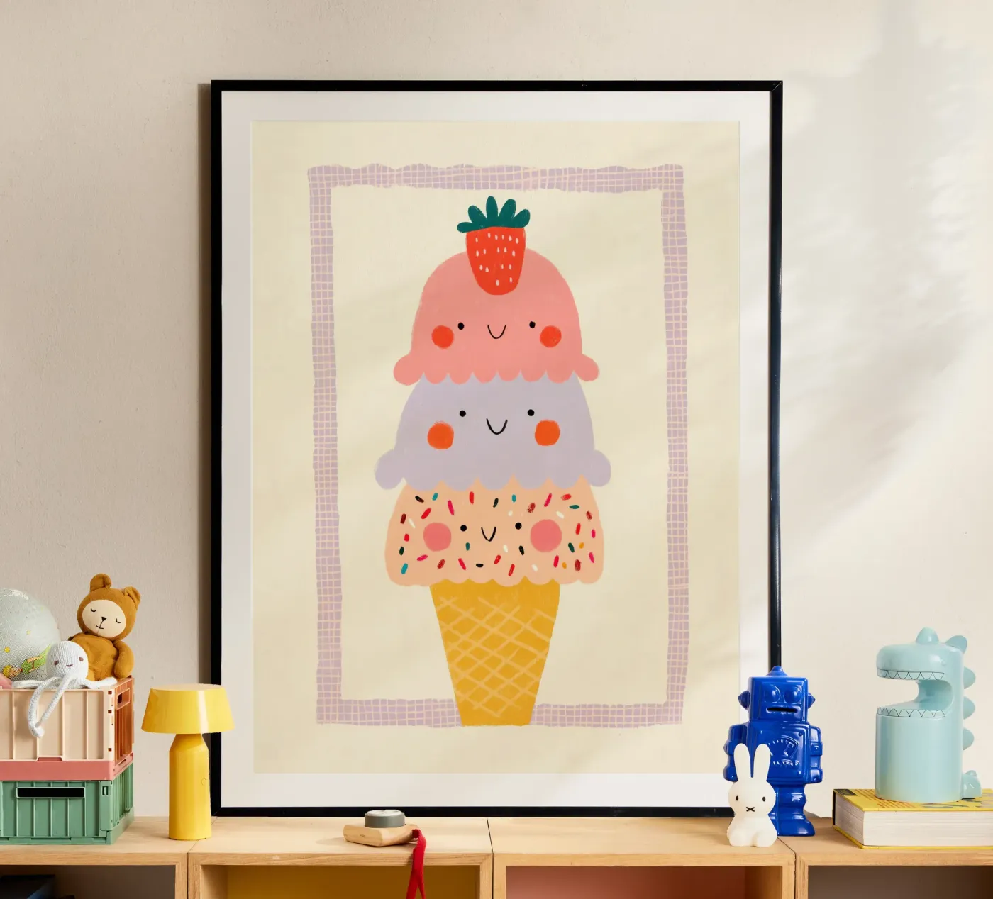 Süßes Eis Poster von Cool & Kind