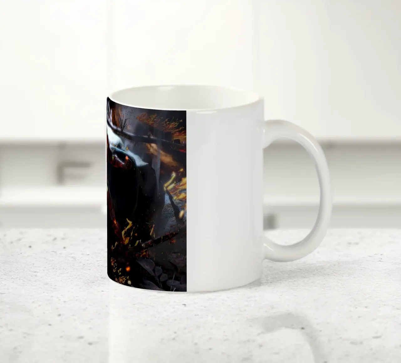Rosalie - Cyber Lycan Meta Howler tazza in ceramica da the-witcher